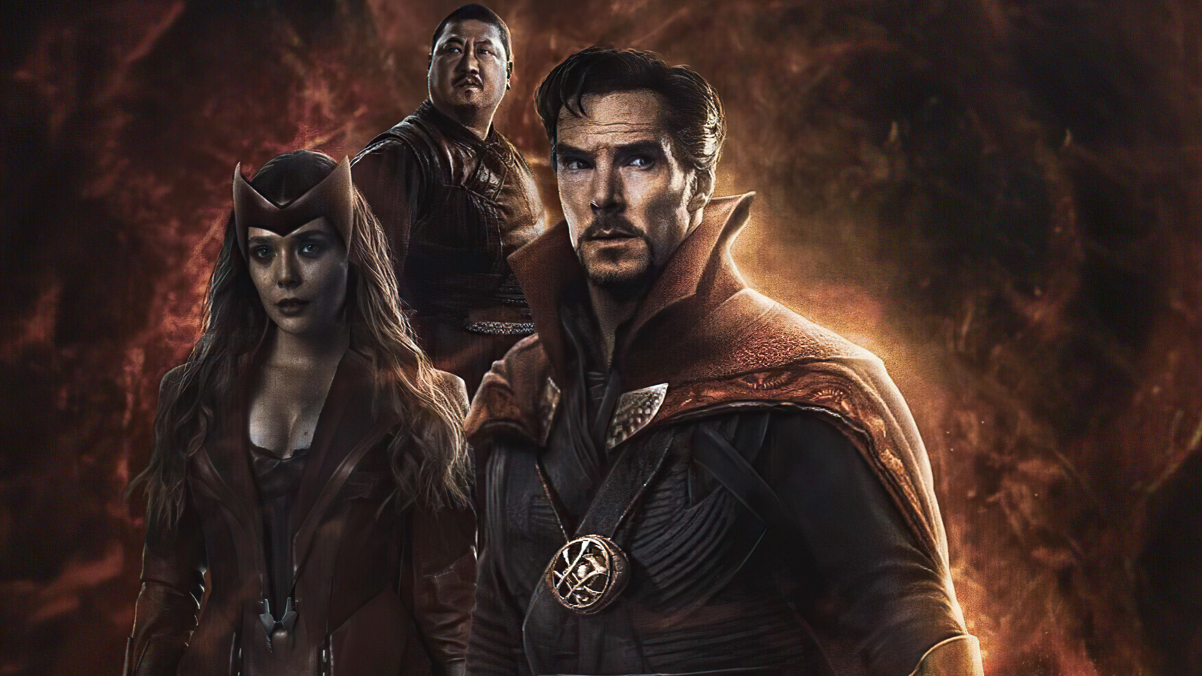 Wong, Doctor Strange, Multiverse of Madness, Superheroes, 3840x2160 4K Desktop