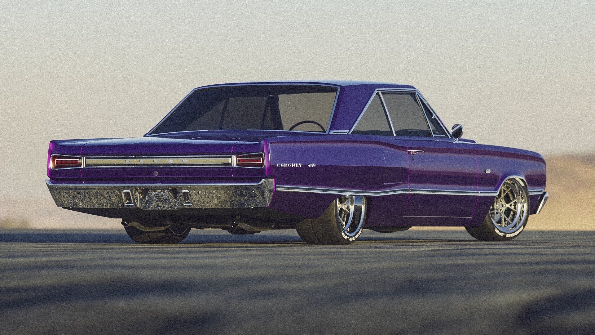 Stance Back View, Dodge Coronet Wallpaper, 1920x1080 Full HD Desktop