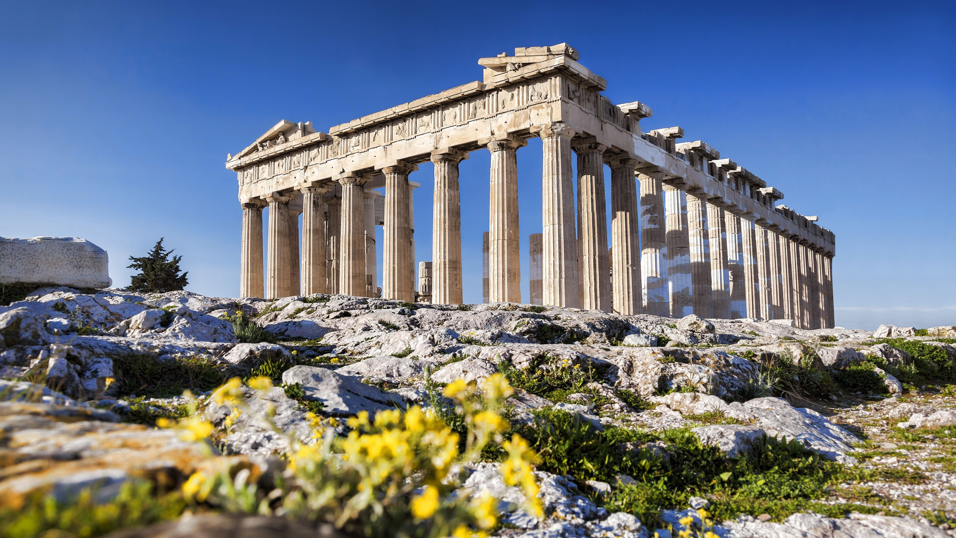 Parthenon, Athens Wallpaper, 3840x2160 4K Desktop