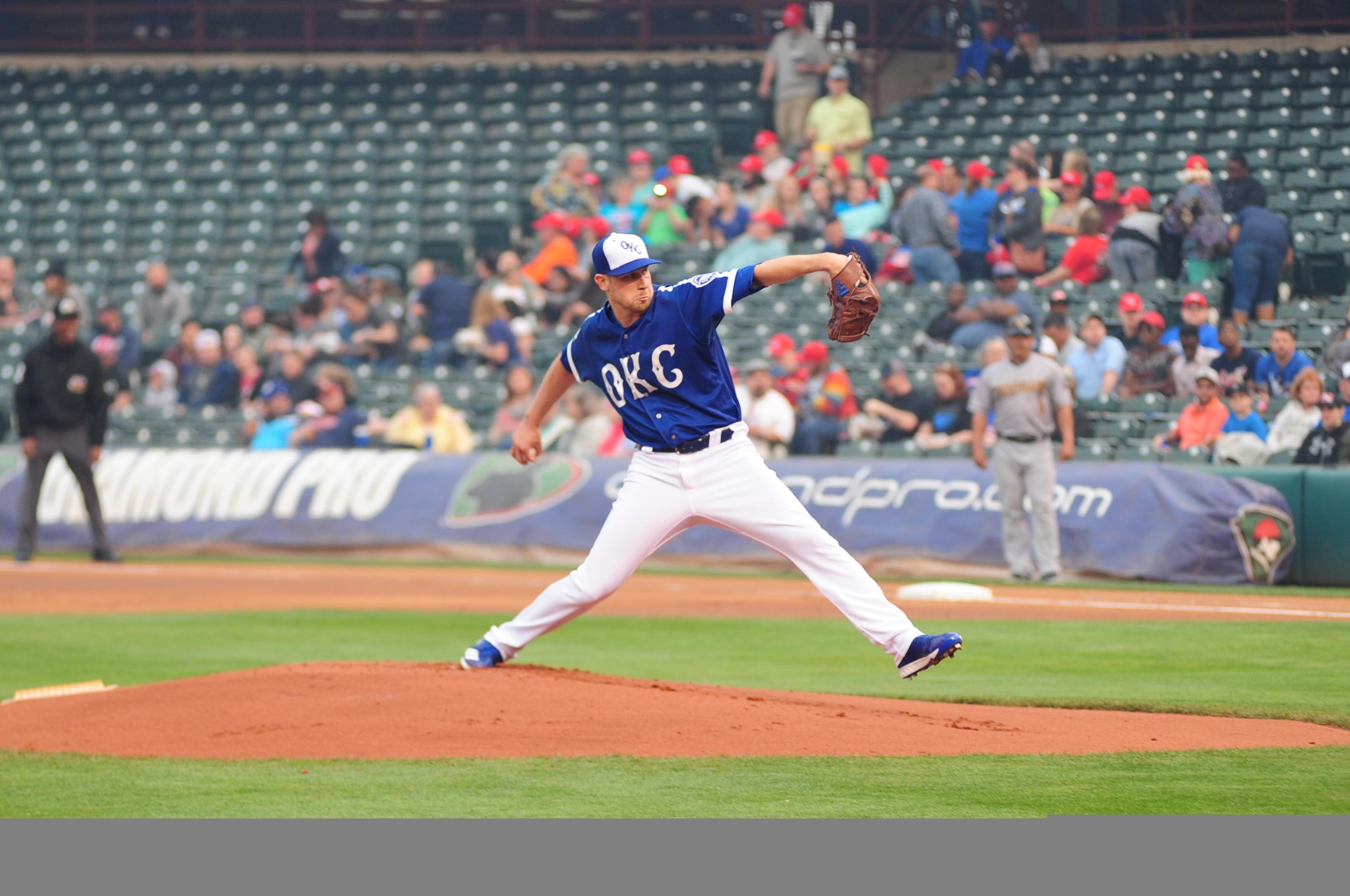 Oklahoma City Dodgers, Pitcher Brock Stewart, OurSports Central, 2790x1850 HD Desktop