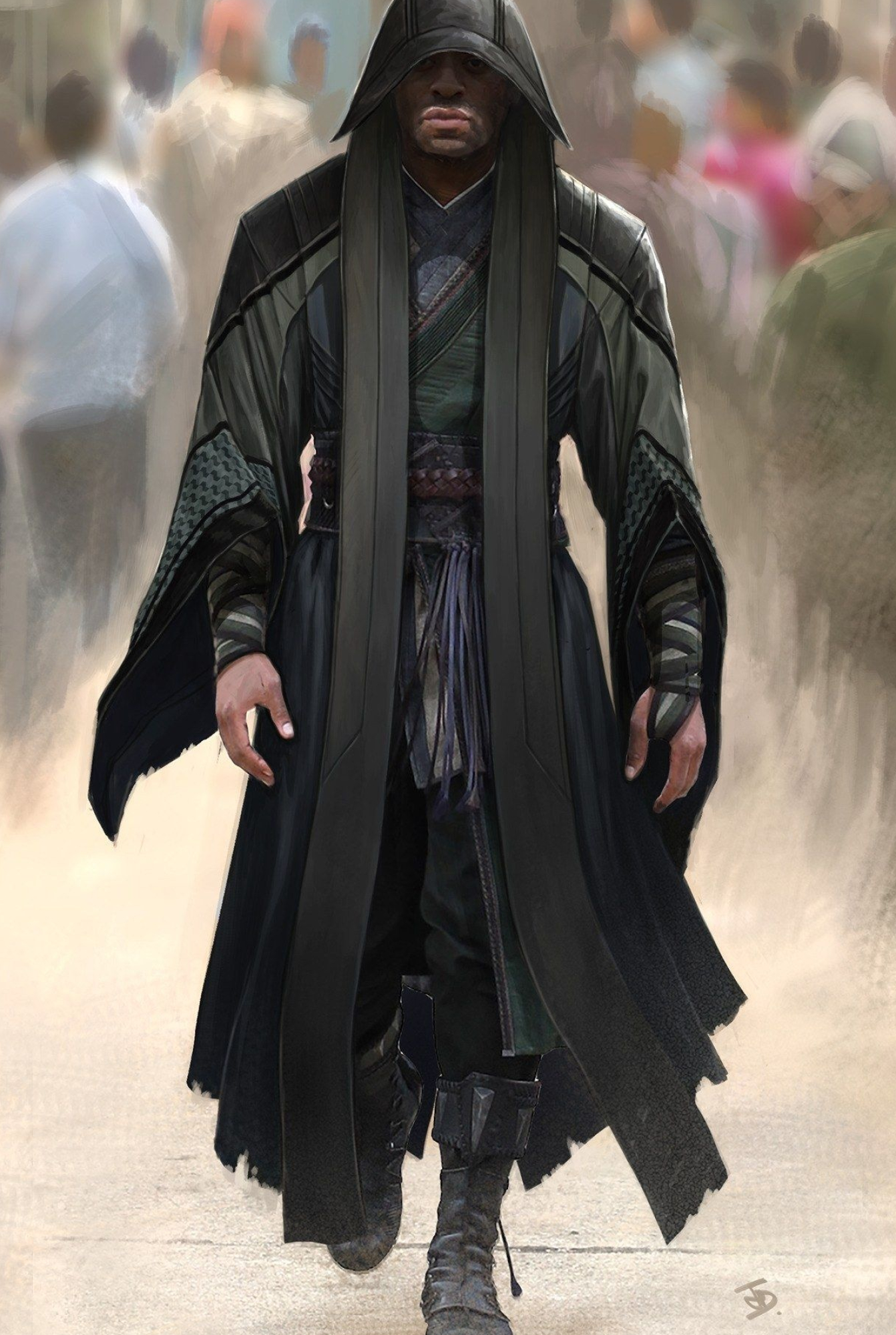 Mordo, Doctor Strange, Inside the style, Concept art, 1350x2000 HD Phone