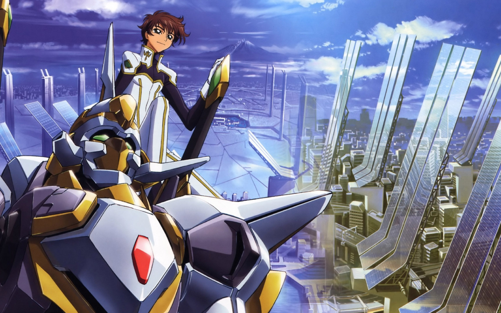 Code Geass: Lelouch of the Rebellion, Political intrigue, Mecha battles, Complex characters, 1920x1200 HD Desktop