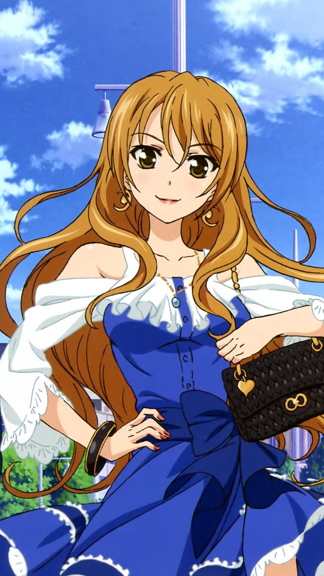 Anime Golden Time, Artistic wallpaper, Visual appeal, Popular series, 1080x1920 Full HD Phone