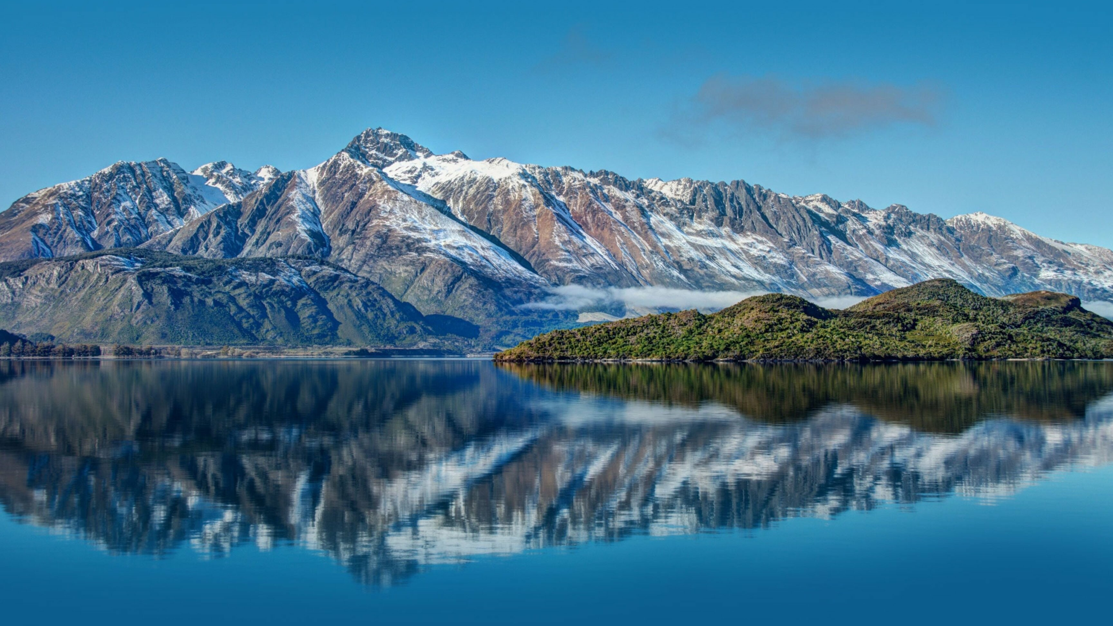 Lake Pyramid, New Zealand Wallpaper, 3840x2160 4K Desktop