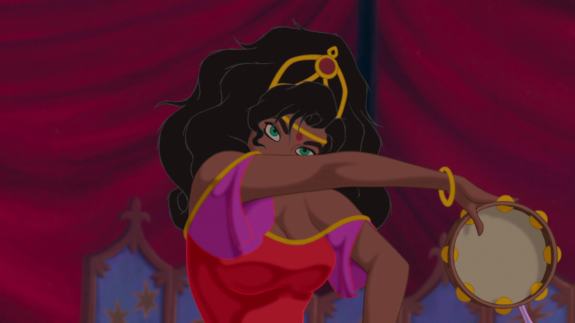 Esmeralda, Hunchback of Notre Dame, Disney movies, 1996, 1920x1080 Full HD Desktop