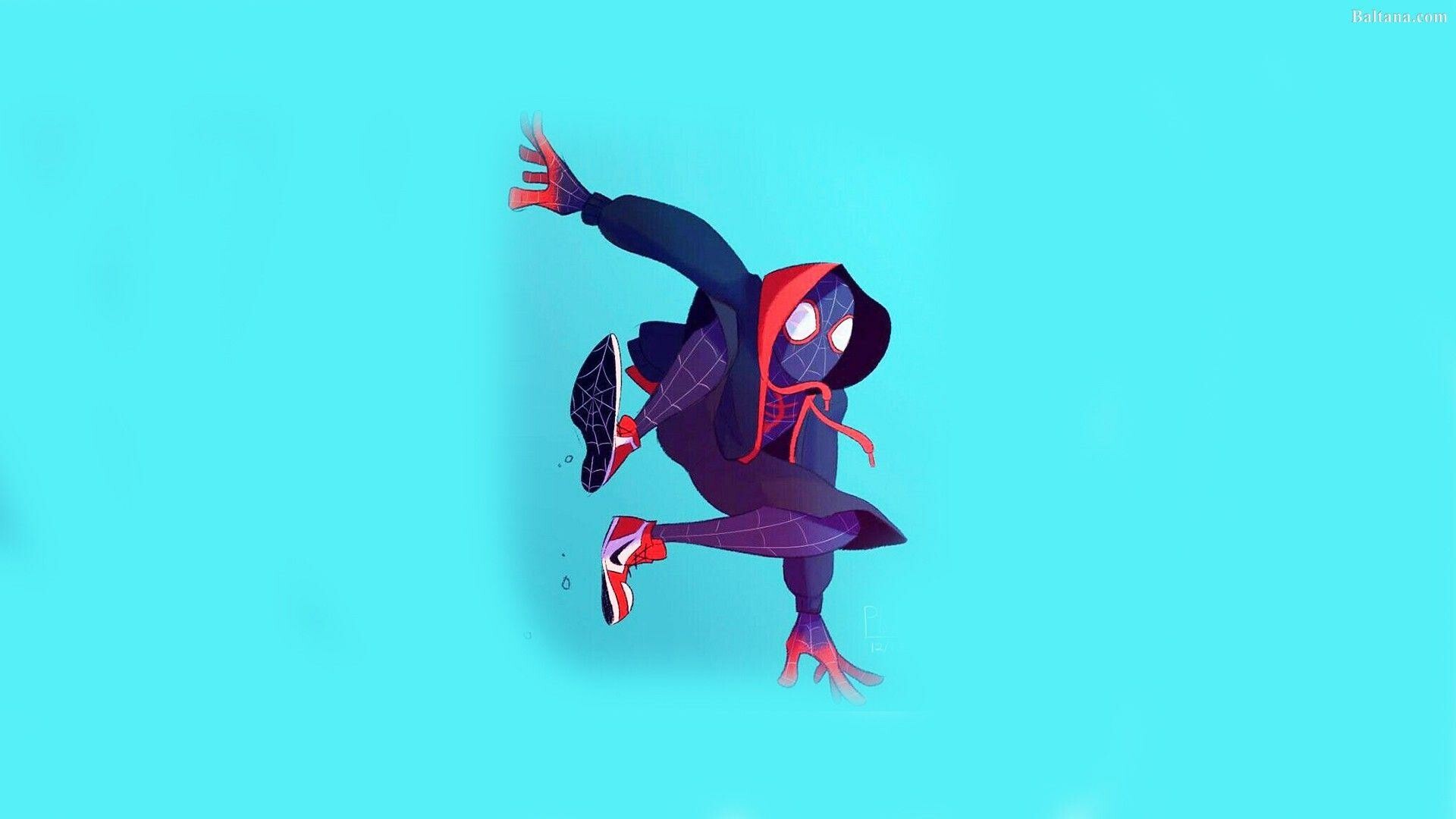 Spider-Man: Into the Spider-Verse, Animated superhero adventure, Multiverse journey, Unique art style, 1920x1080 Full HD Desktop