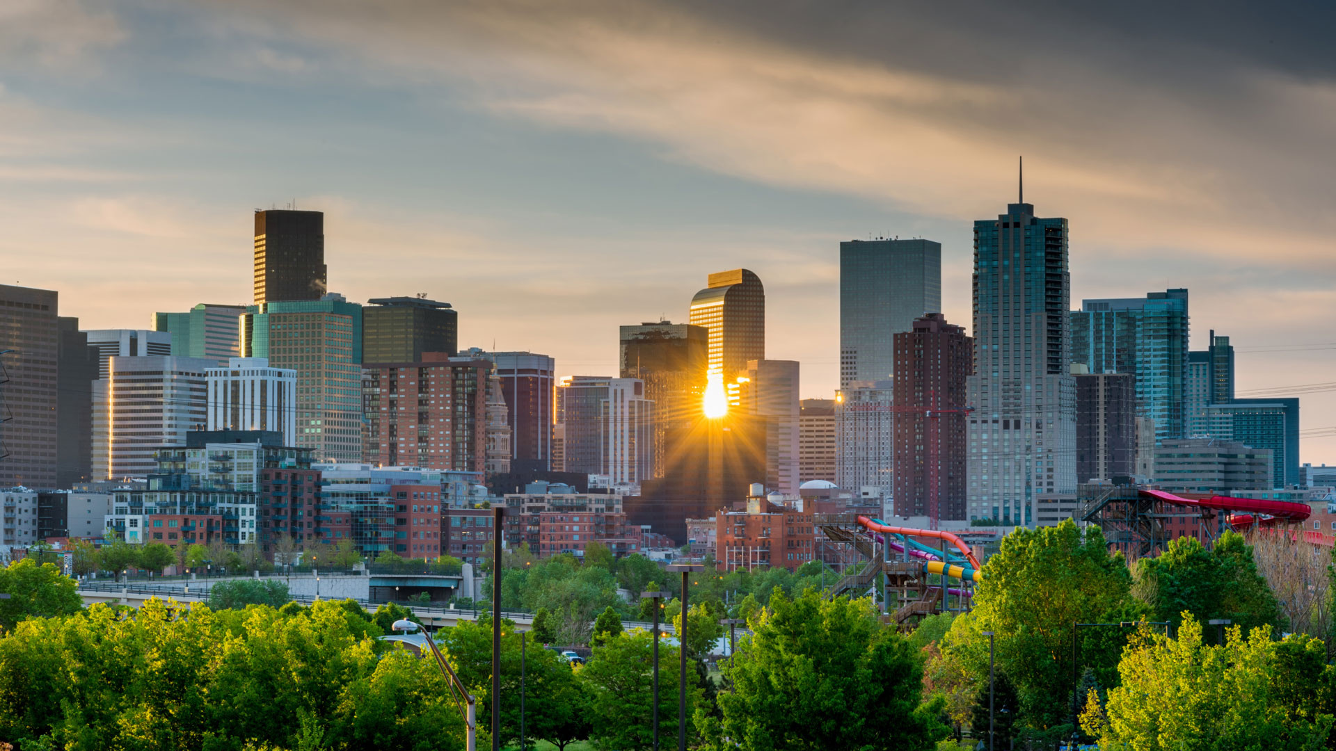 Denver Skyline, Travels, Cityscape, Platt Rogers Building, 1920x1080 Full HD Desktop