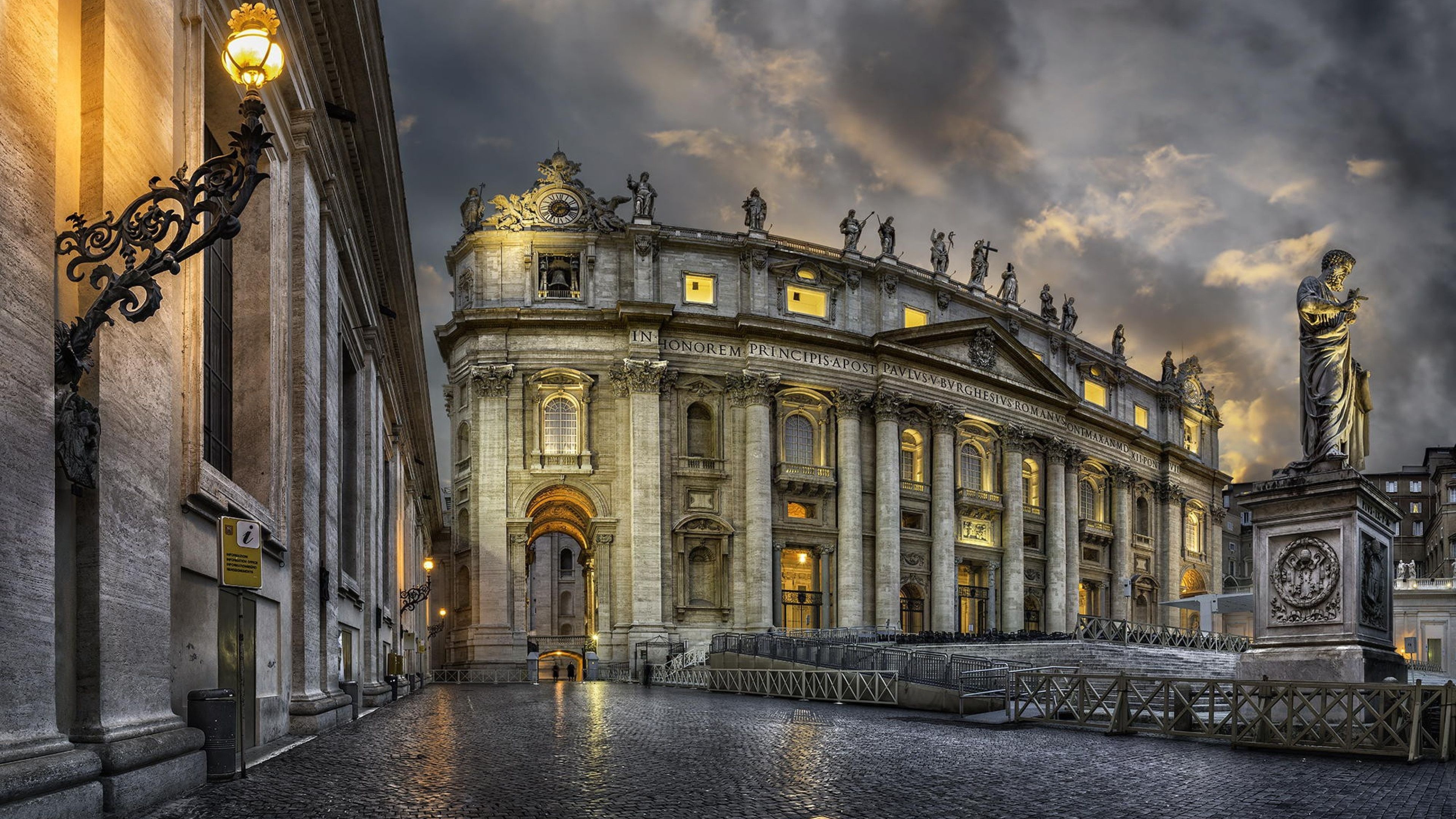 Vatican City, Holy See, Religious, Inspiring, 3840x2160 4K Desktop