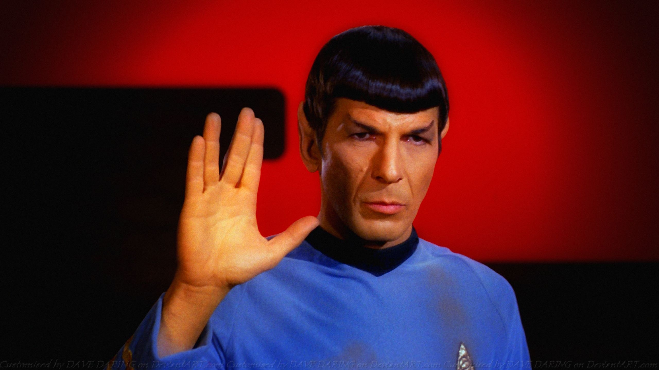 Spock, Leonard Nimoy, Wallpaper, Star Trek, 2560x1440 HD Desktop