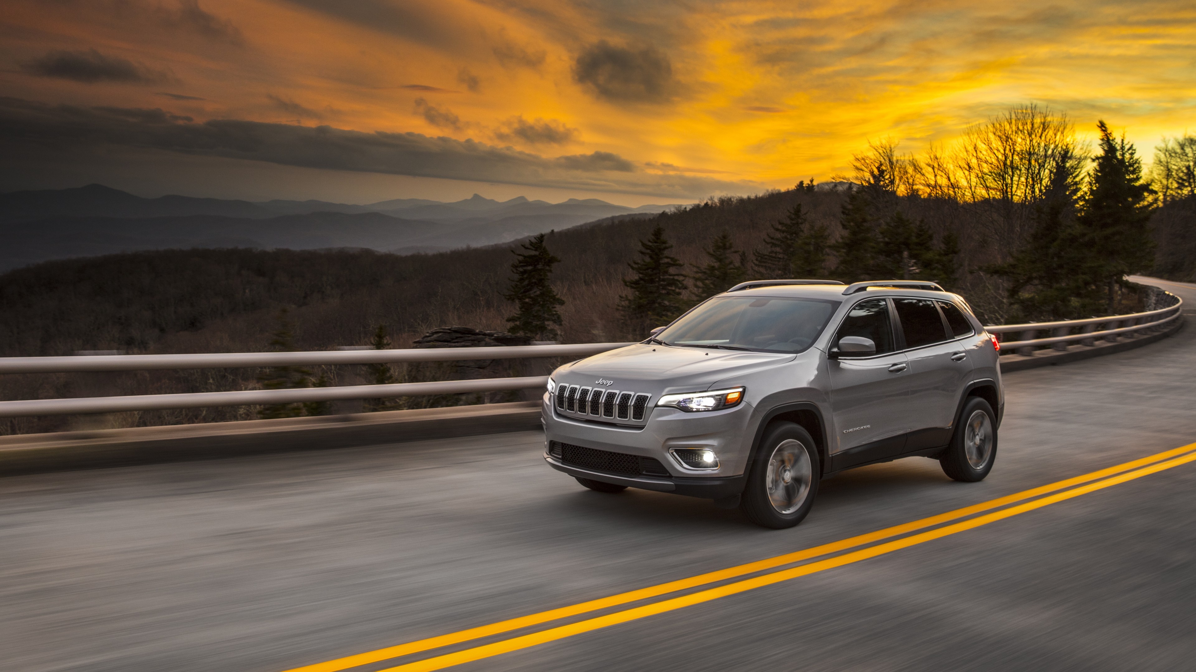 Cherokee KL 2018, Jeep Cherokee Wallpaper, 3840x2160 4K Desktop