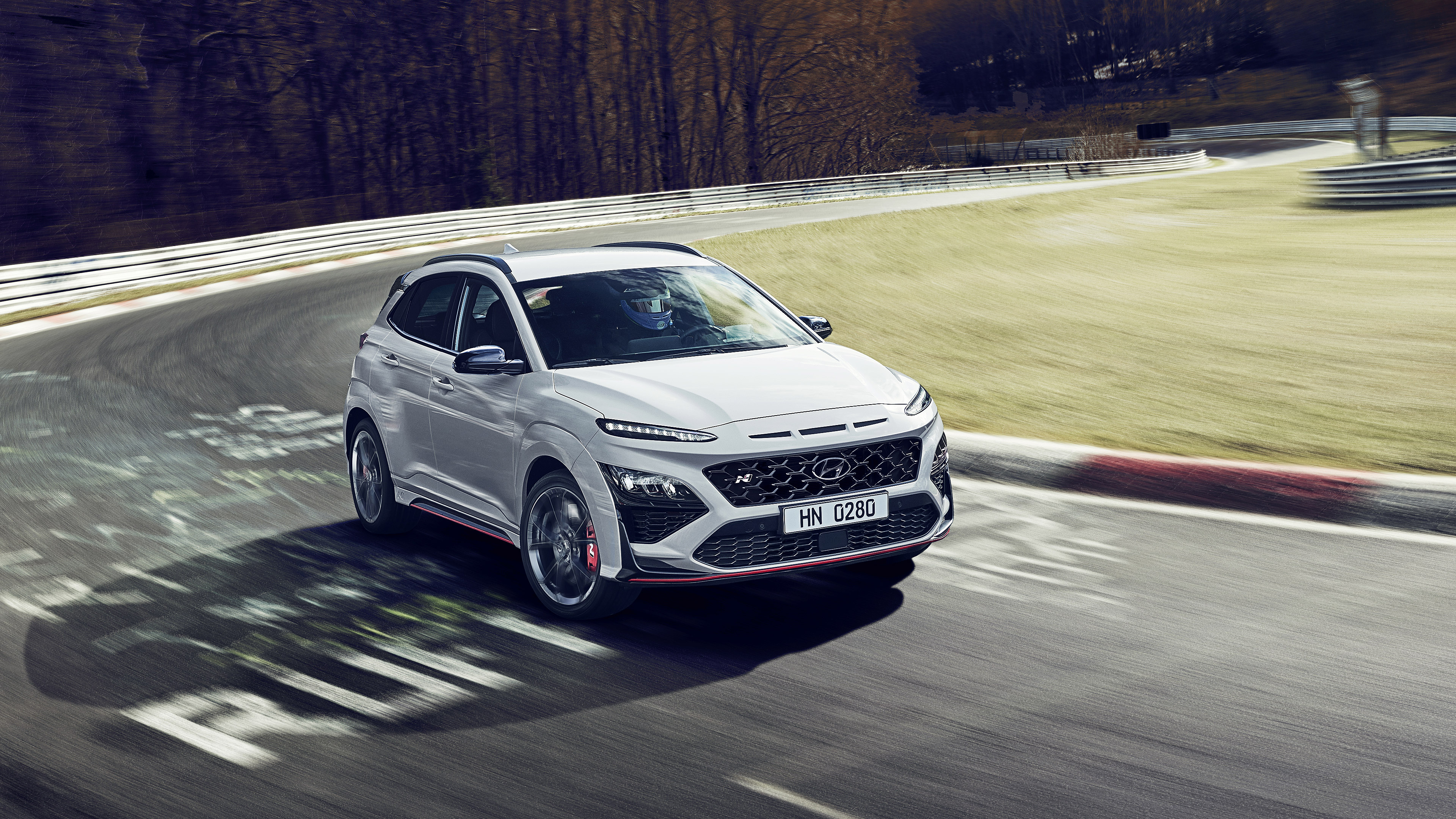 Hyundai Kona, Dynamic crossover, 4K Ultra HD, Striking aesthetics, 3840x2160 4K Desktop