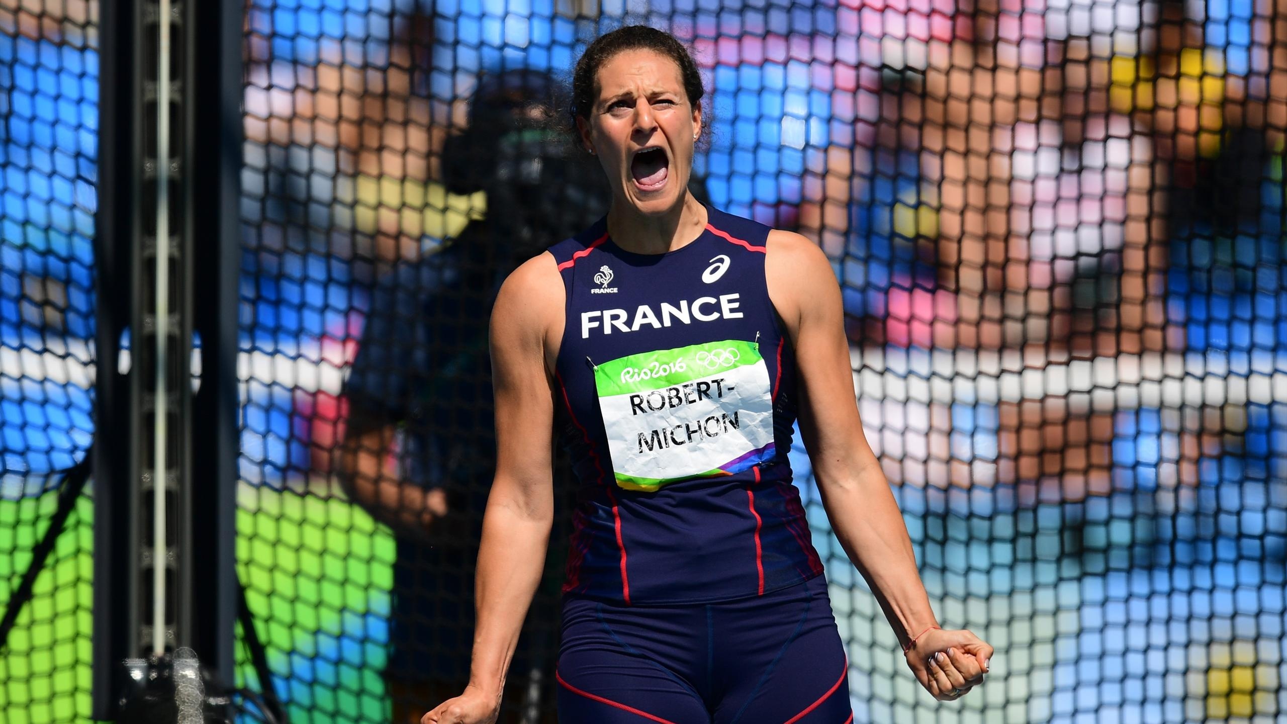Rio 2016 Olympics, Melina Robert-Michon Wallpaper, 2560x1440 HD Desktop