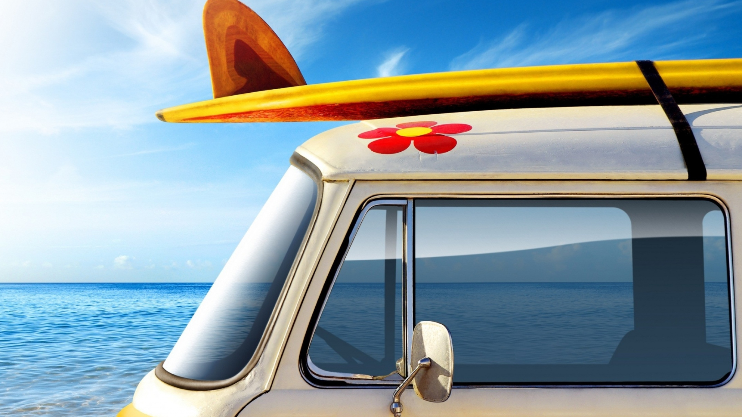 Hippie van, Hippie Wallpaper, 2400x1350 HD Desktop