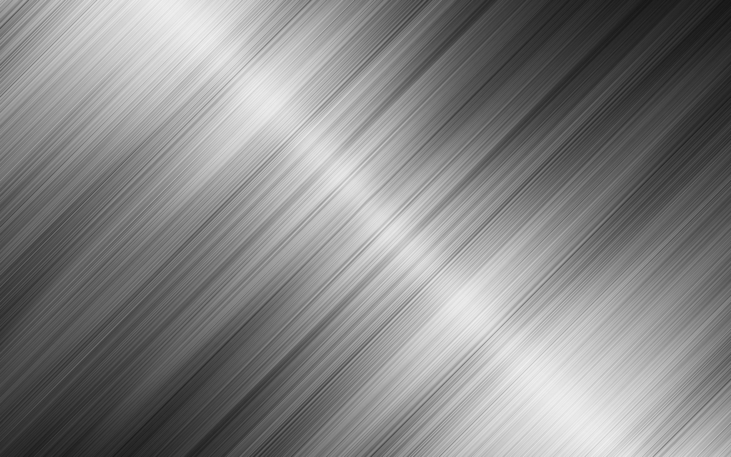 Metal, Silver Wallpaper, 2560x1600 HD Desktop