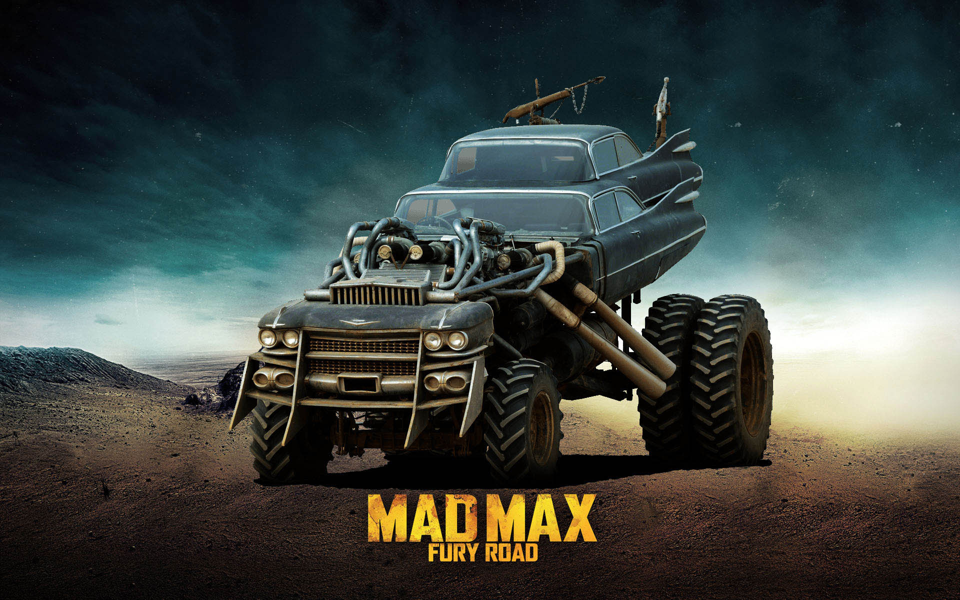 Mad Max Fury Road, Two 1959 Cadillac Coupe De Villes, Desktop mobile tablet, Epic wallpaper, 1920x1200 HD Desktop