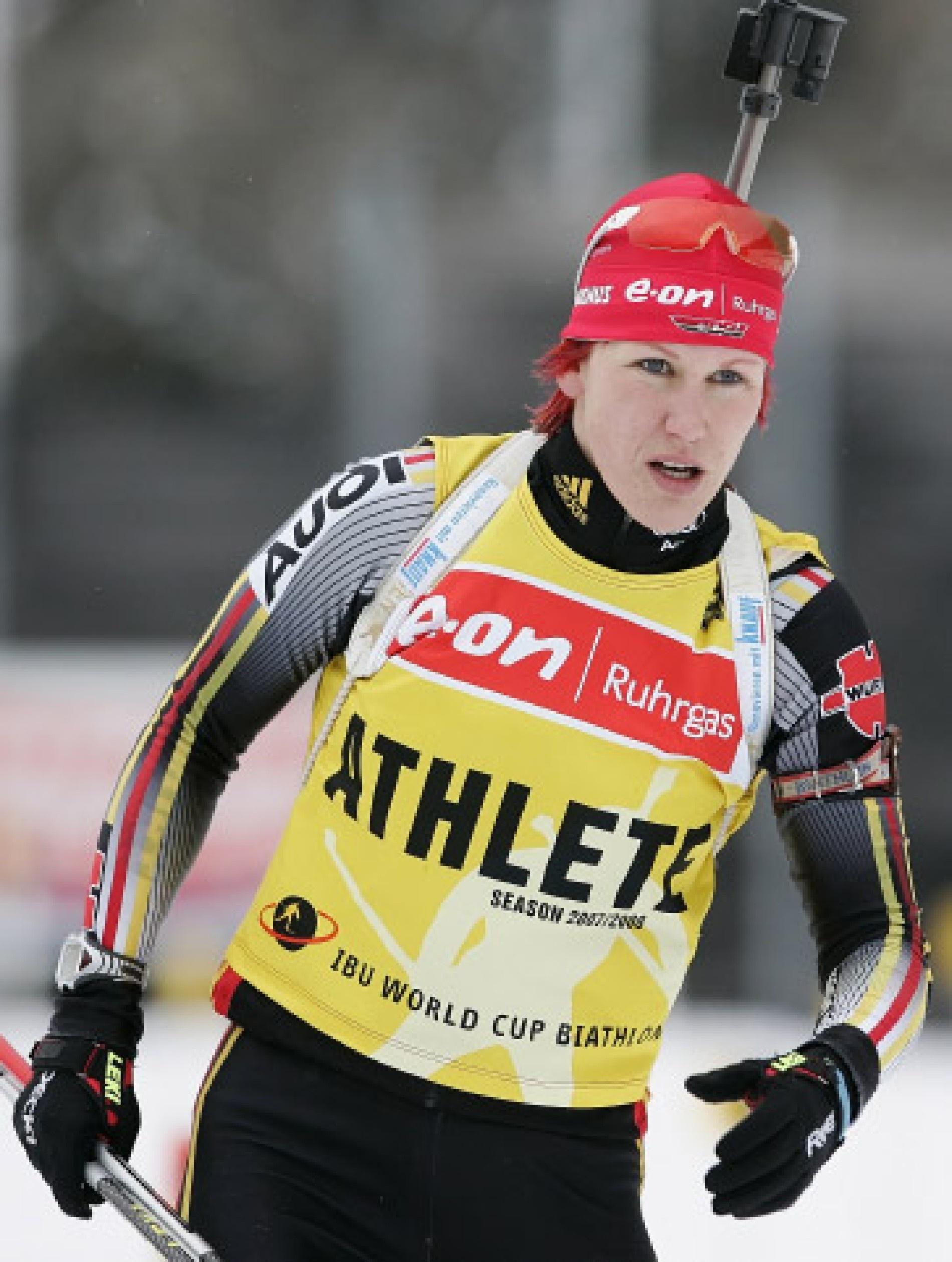 Kati Wilhelm, Biathlon Wallpaper, 1900x2520 HD Phone