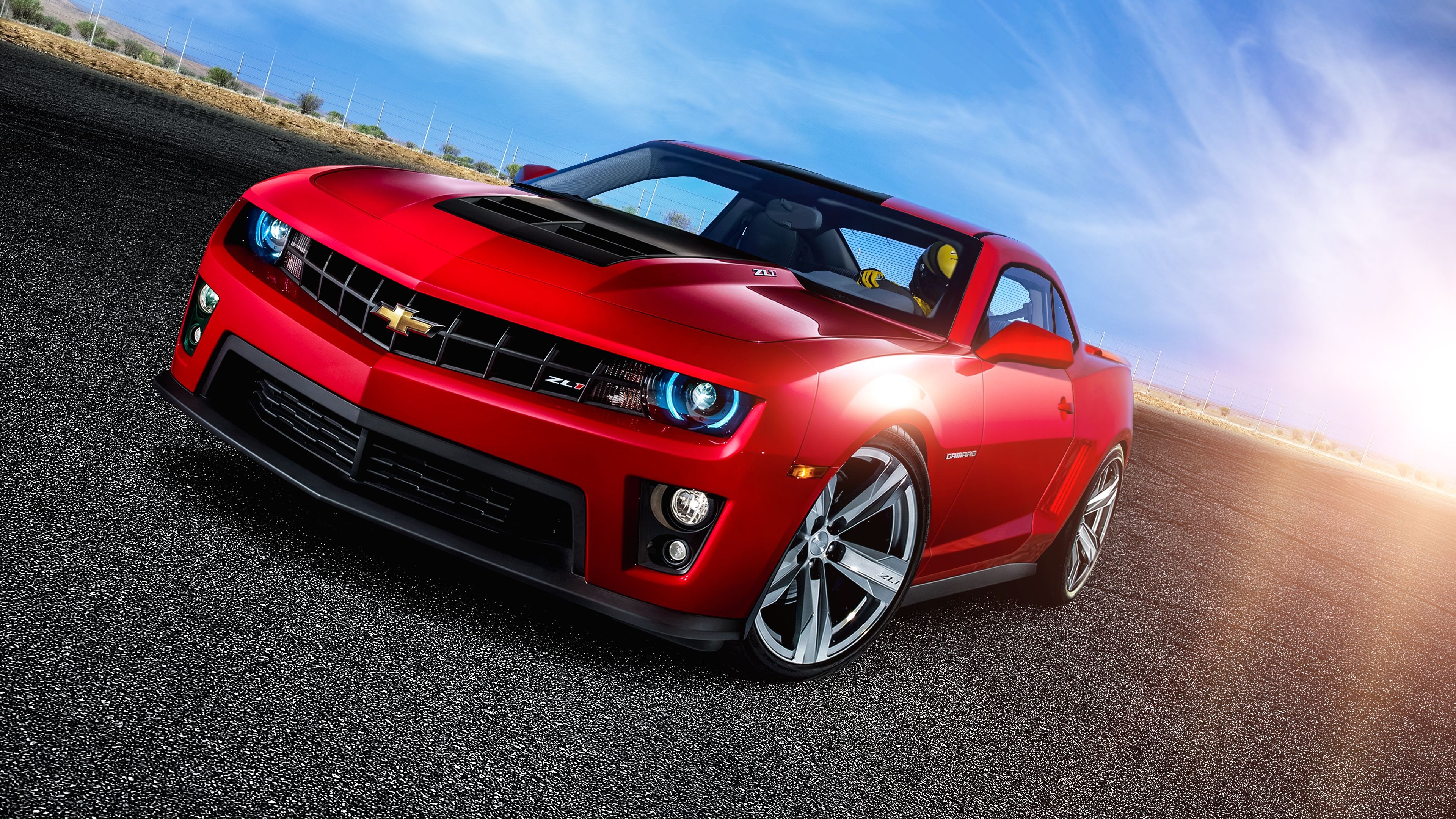 Chevrolet Camaro ZL1 wallpapers, Automotive art, Sleek design, High-powered performance, Stunning visuals, 3840x2160 4K Desktop