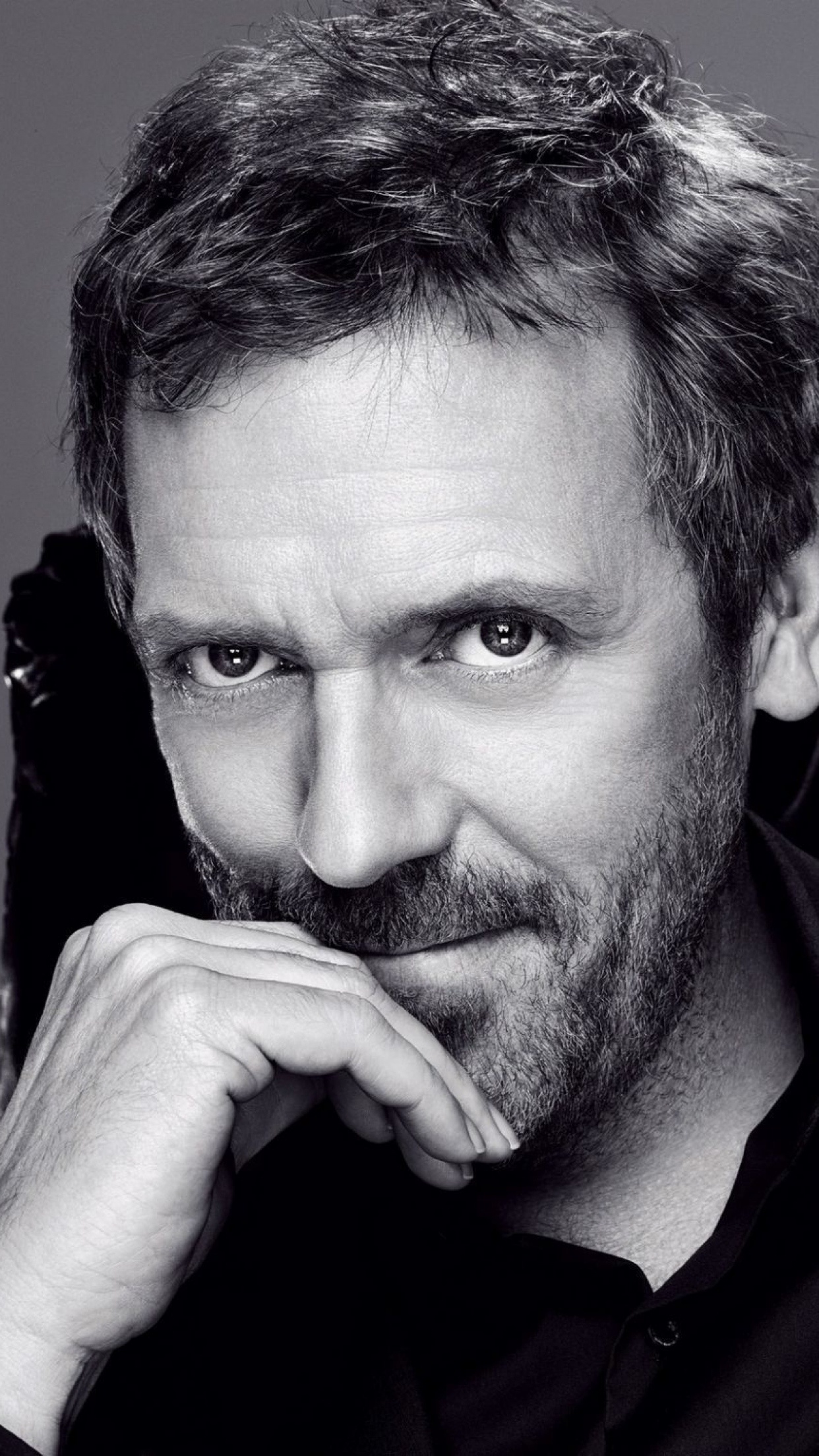 Hugh Laurie, Movies, Actor, Blue-eyed, 1250x2210 HD Phone