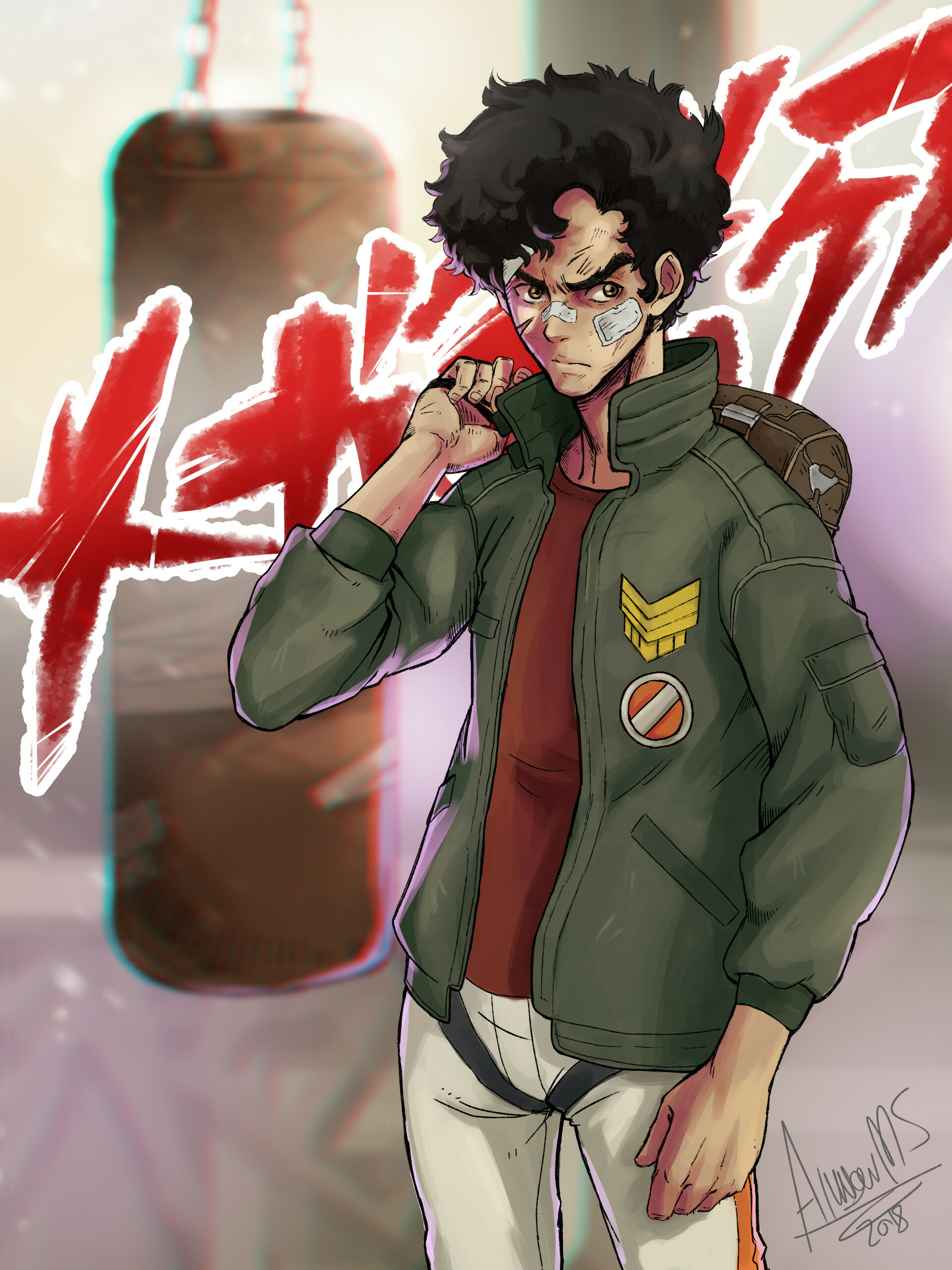 Megalo Box, Anime Joe, Megalobox, 1920x2560 HD Phone