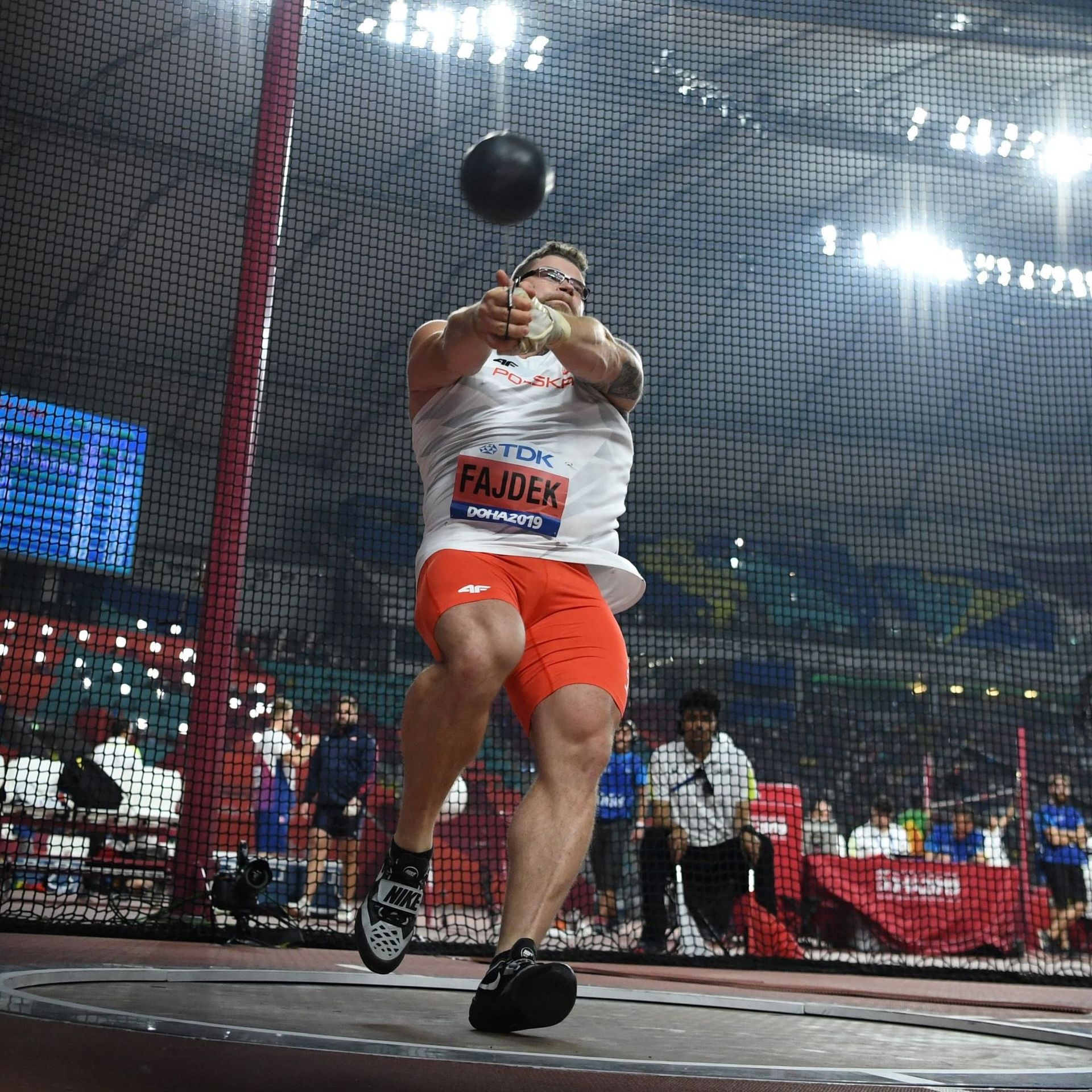Pawe Fajdek, Fourth consecutive world title, Hammer throw, 1920x1920 HD Phone