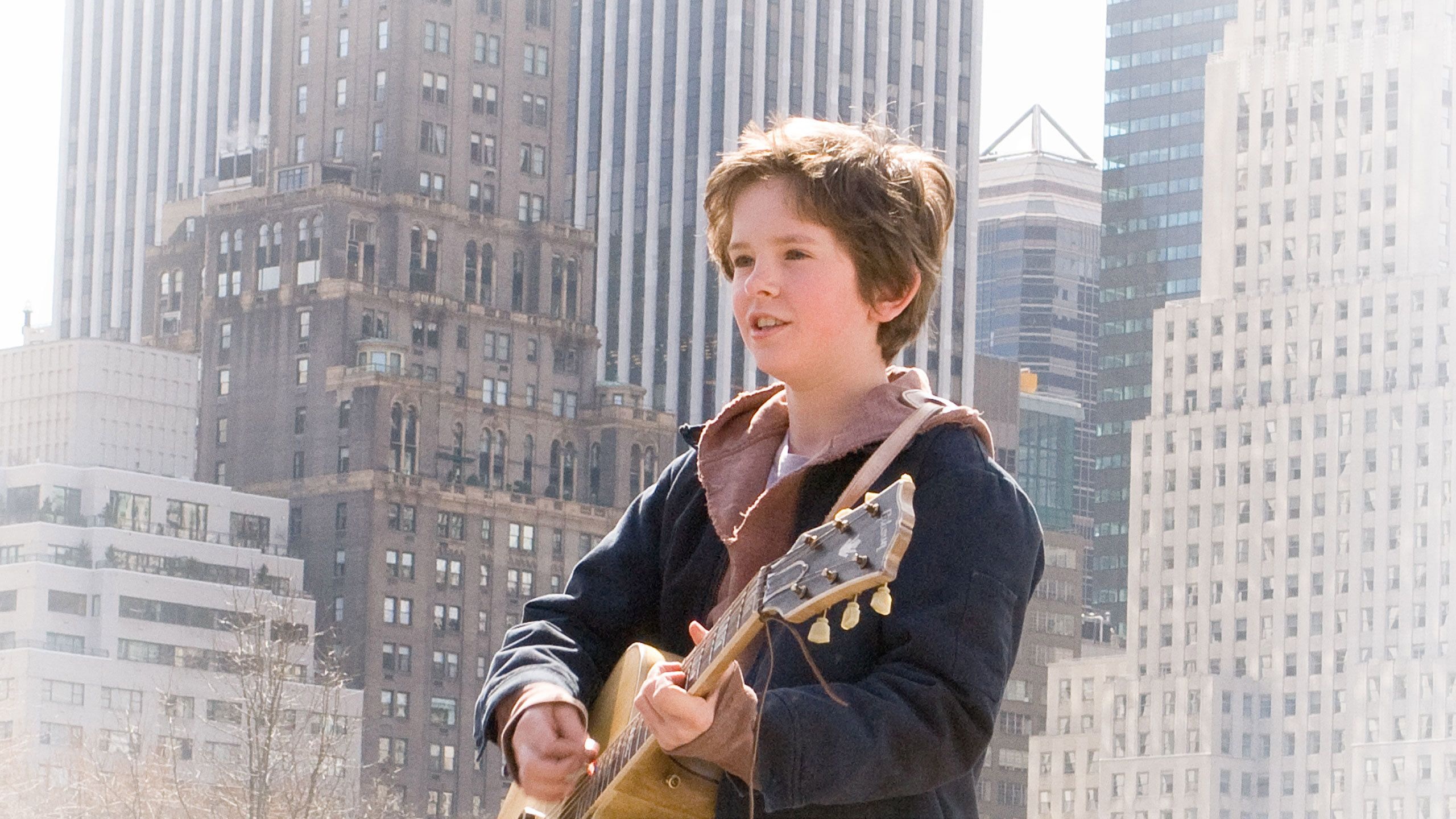 August Rush, Enchanting melodies, Magical connection, Captivating soundtrack, 2560x1440 HD Desktop