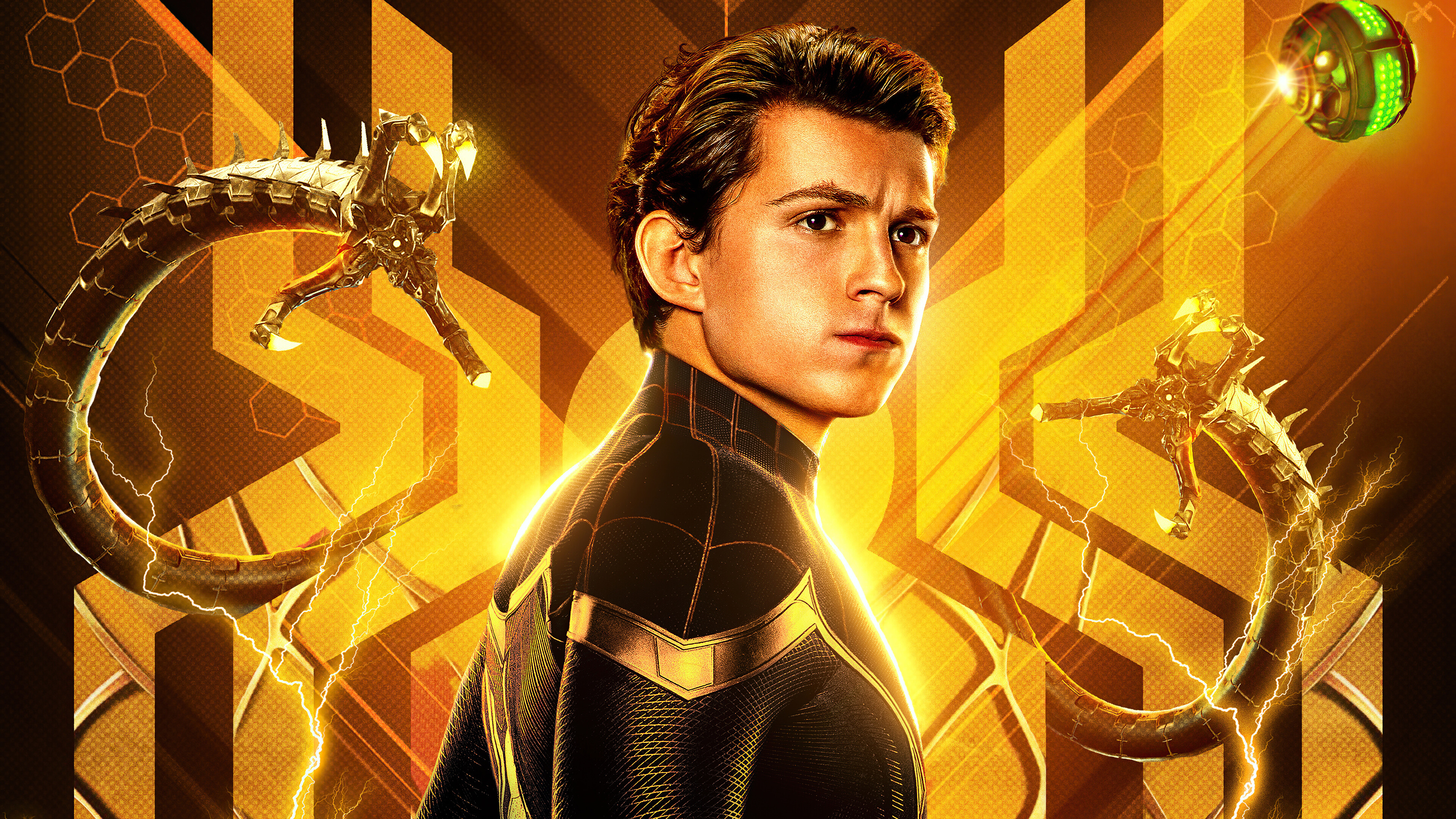 Tom Holland, Spider-Man: No Way Home Wallpaper, 3840x2160 4K Desktop