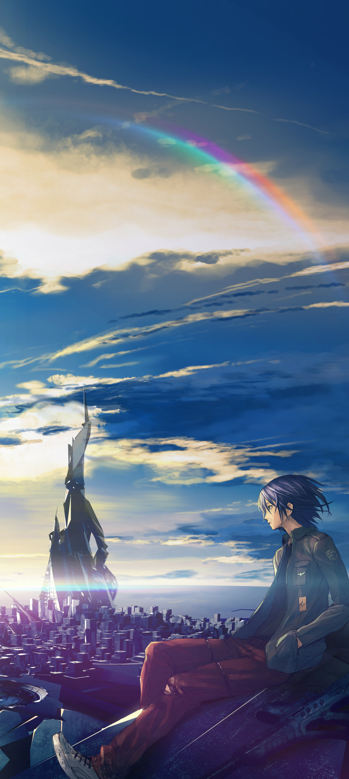 Anime boy, Anime Phone Wallpaper, 1440x3220 HD Phone