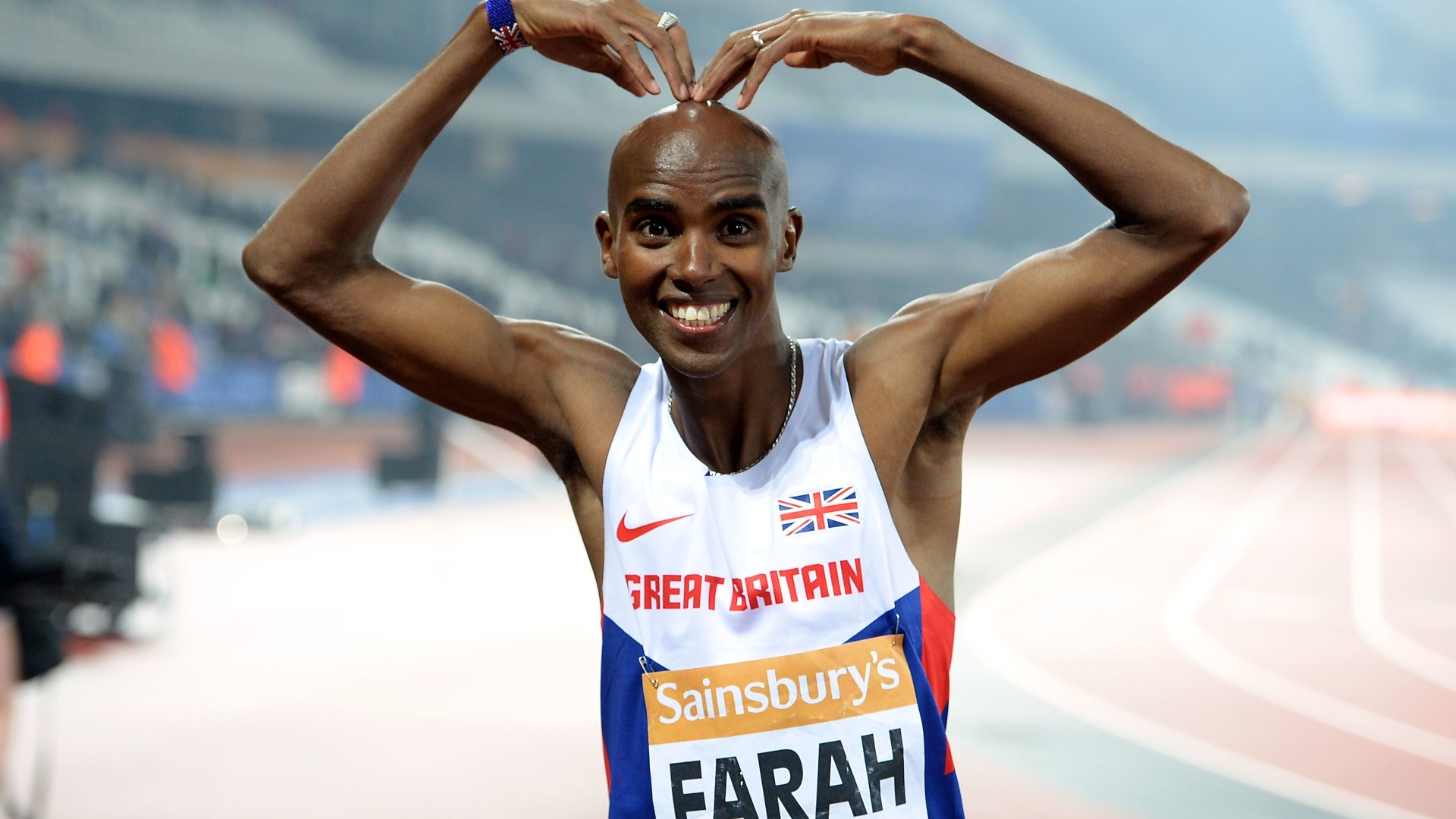 Sainsbury's Anniversary Games 2015, Mo Farah Wallpaper, 1920x1080 Full HD Desktop