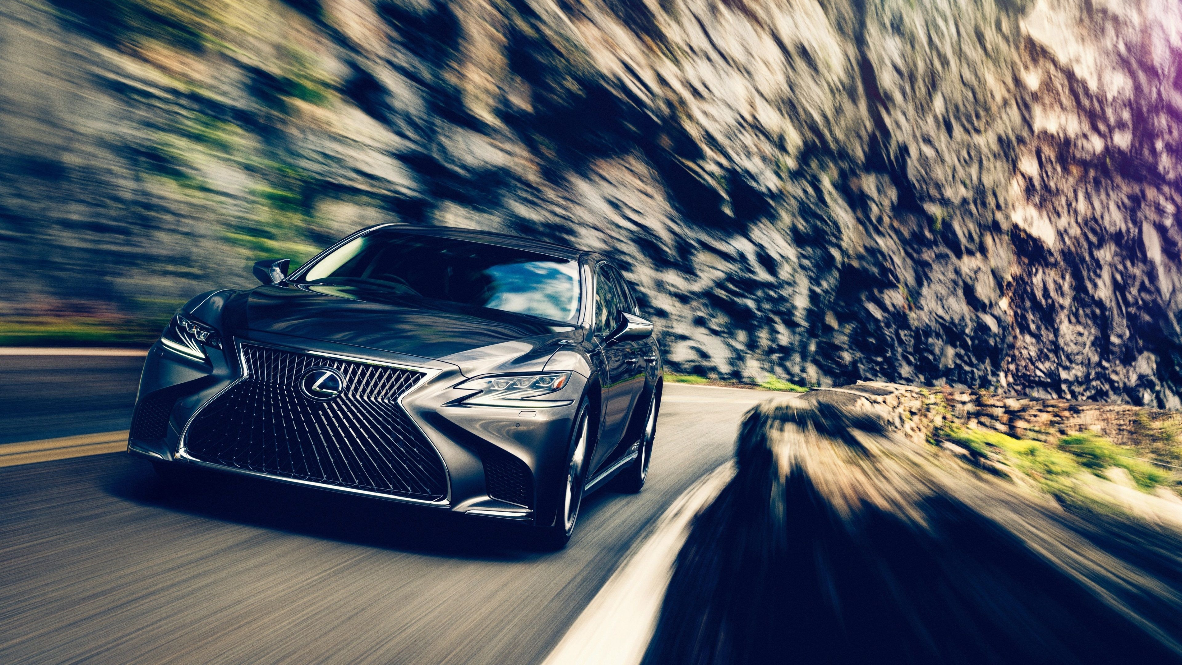 Lexus LS 500h, Free Wide HD Wallpaper, 3840x2160 4K Desktop