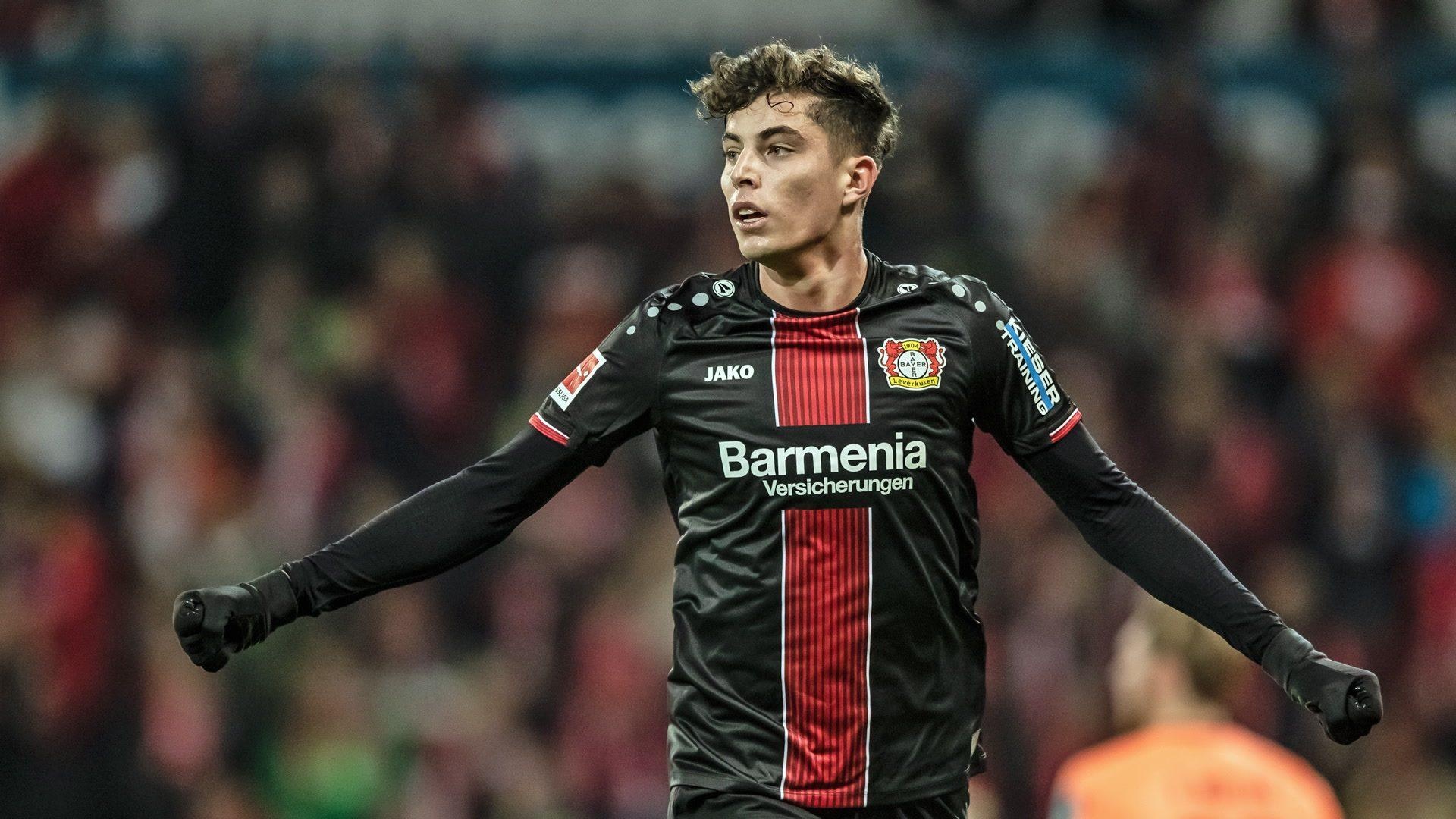 Kai Havertz, Bayer 04 Leverkusen Wallpaper, 1920x1080 Full HD Desktop