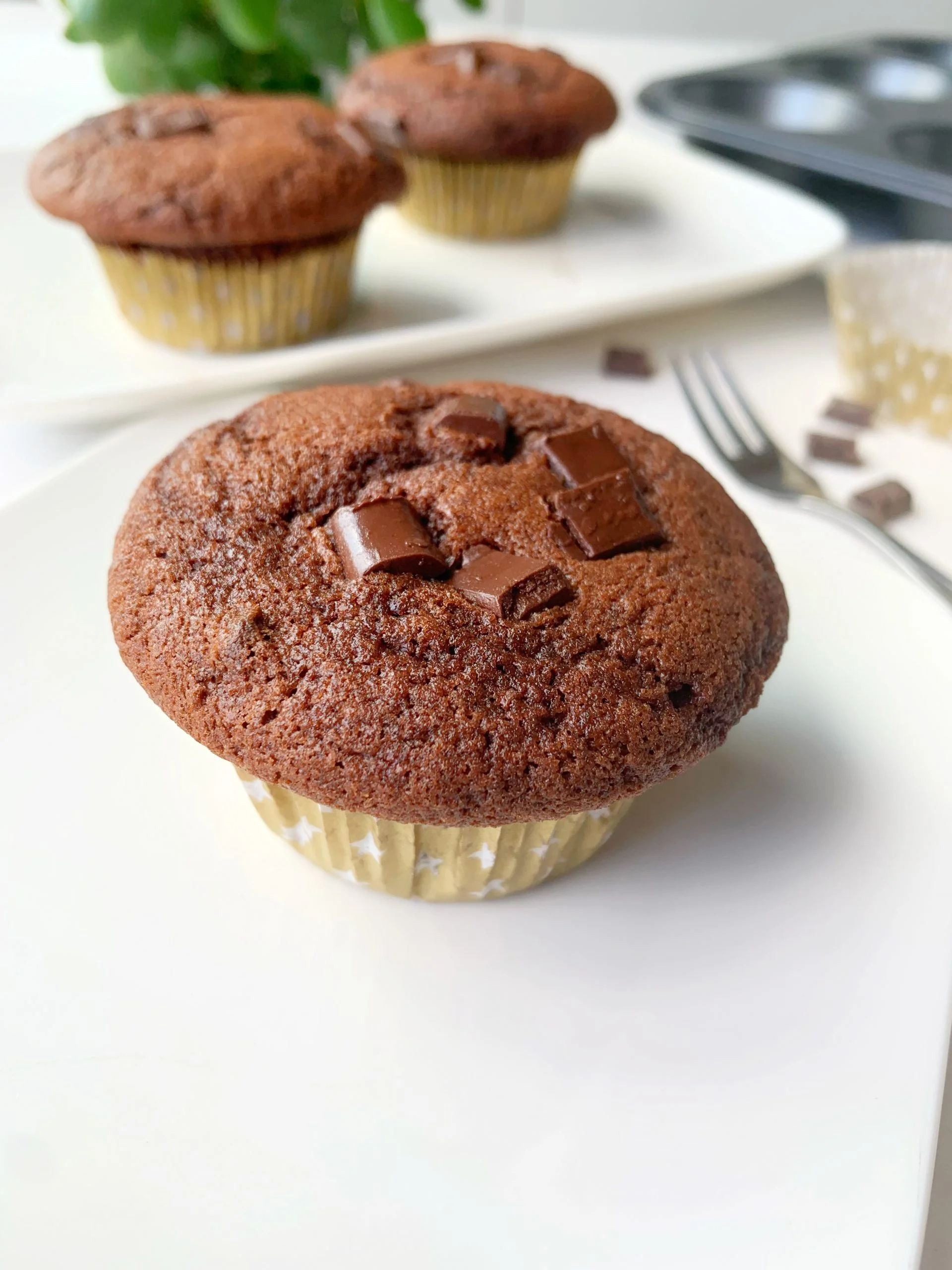 Super moist chocolate muffins, Easy recipe, Sheepysbakery, Decadent indulgence, 1920x2560 HD Phone