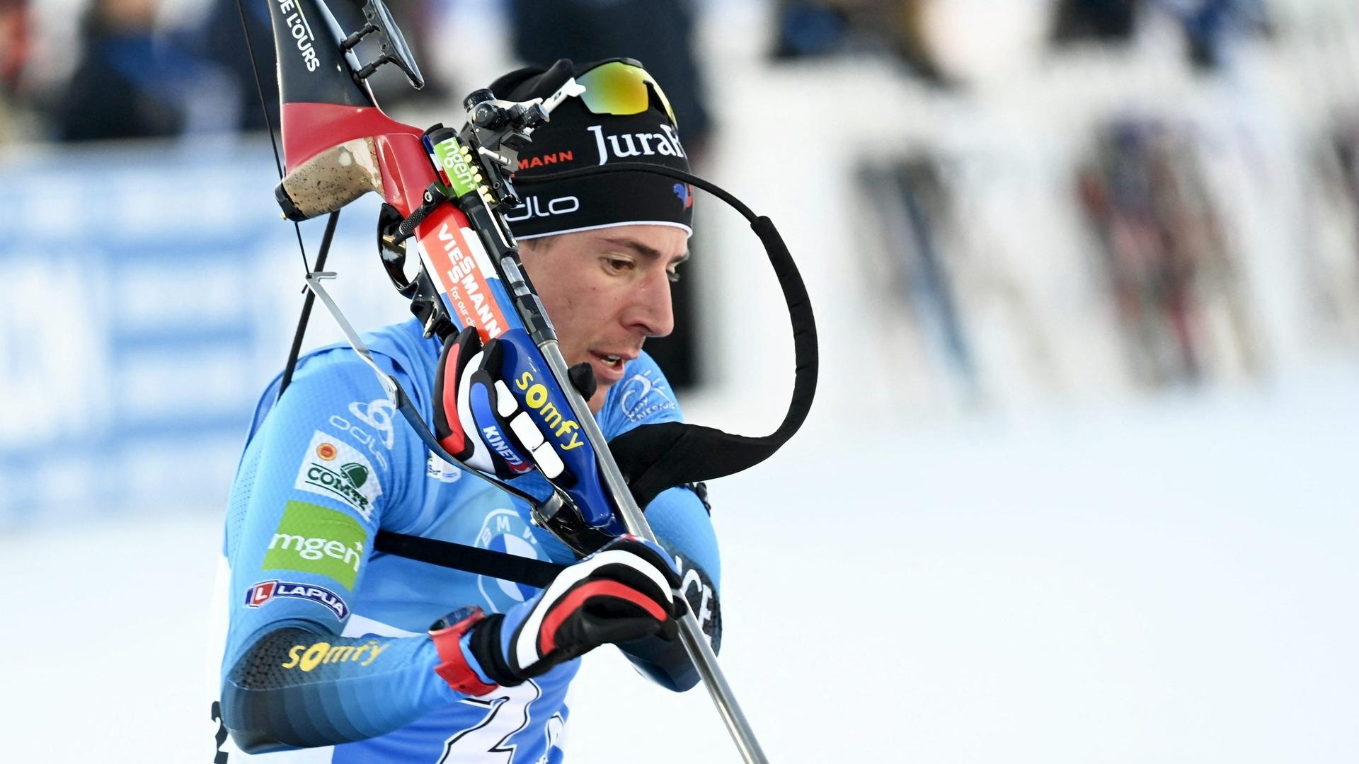 Quentin Fillon Maillet, Biathlon sprint der Mnner, Kontiolahti, Zusammenfassung, 1920x1080 Full HD Desktop