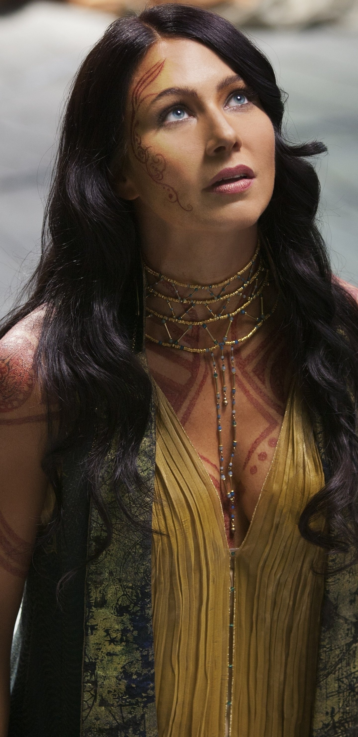 Lynn Collins, John Carter, Iconic role, Thrilling saga, 1440x2960 HD Phone