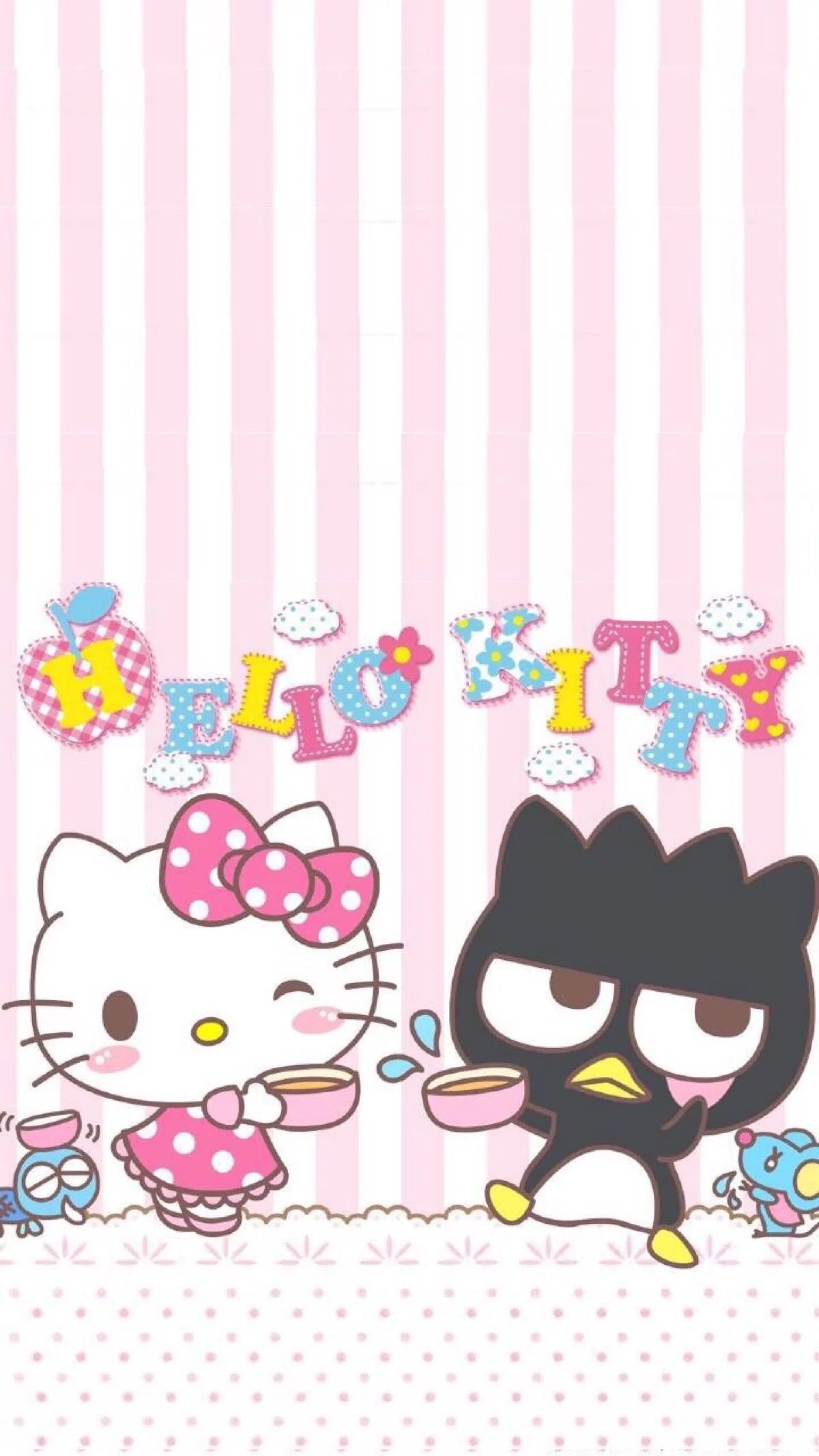 Badtz-Maru, Hello Kitty and Friends Wallpaper, 1200x2140 HD Phone