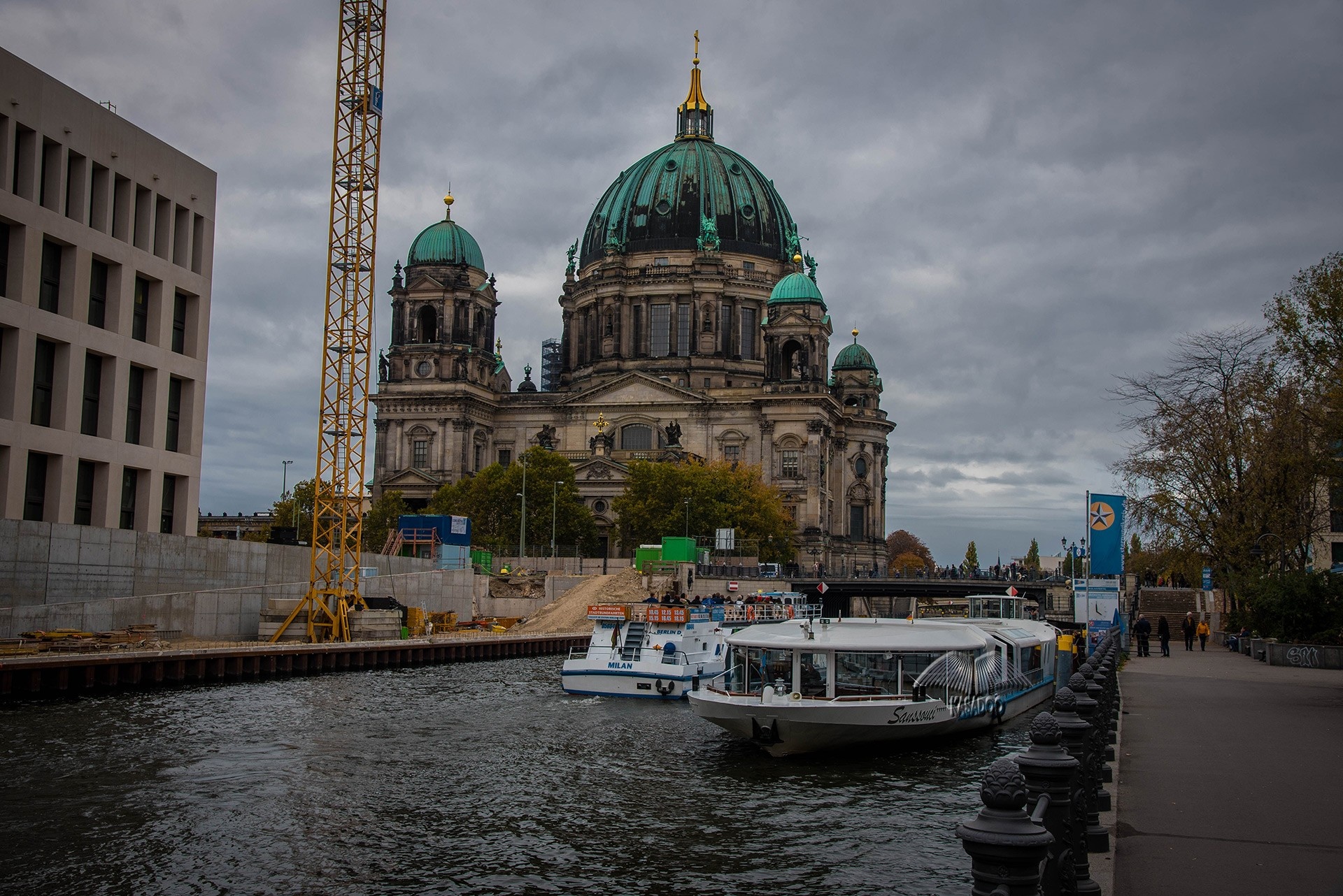 Berlin Cathedral at Lustgarden Park, Museum Island gem, German heritage, Kasadoo, 1920x1290 HD Desktop