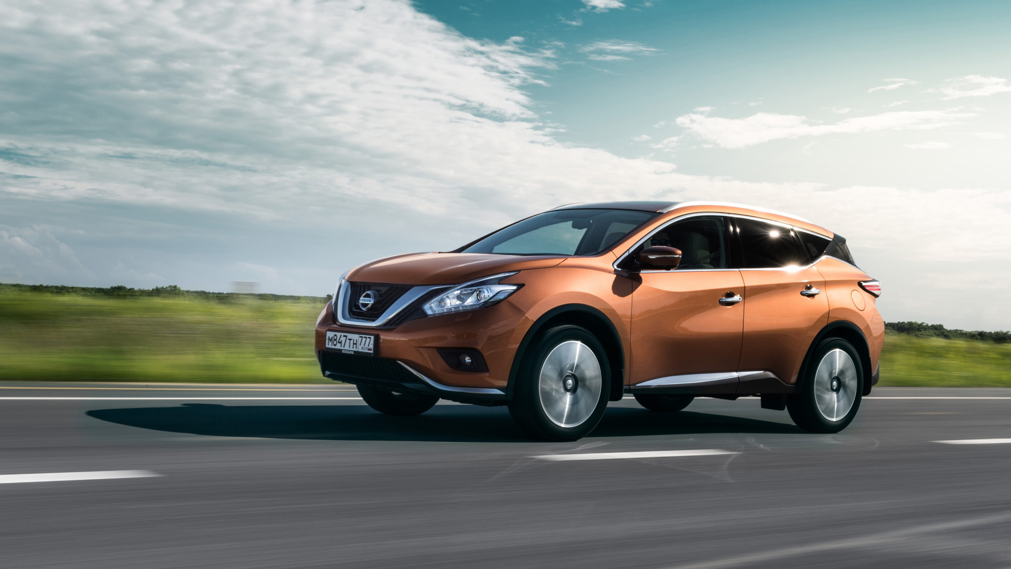 Nissan Murano, Stylish crossover, Spacious interior, Advanced safety features, 3840x2160 4K Desktop