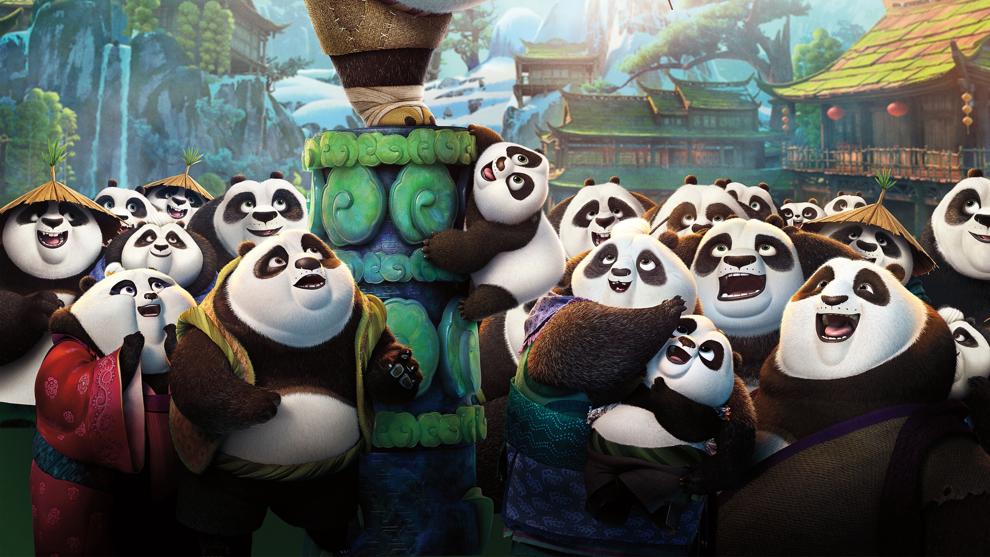 Kung Fu Panda 3, Kung Fu Panda Wallpaper, 3840x2160 4K Desktop