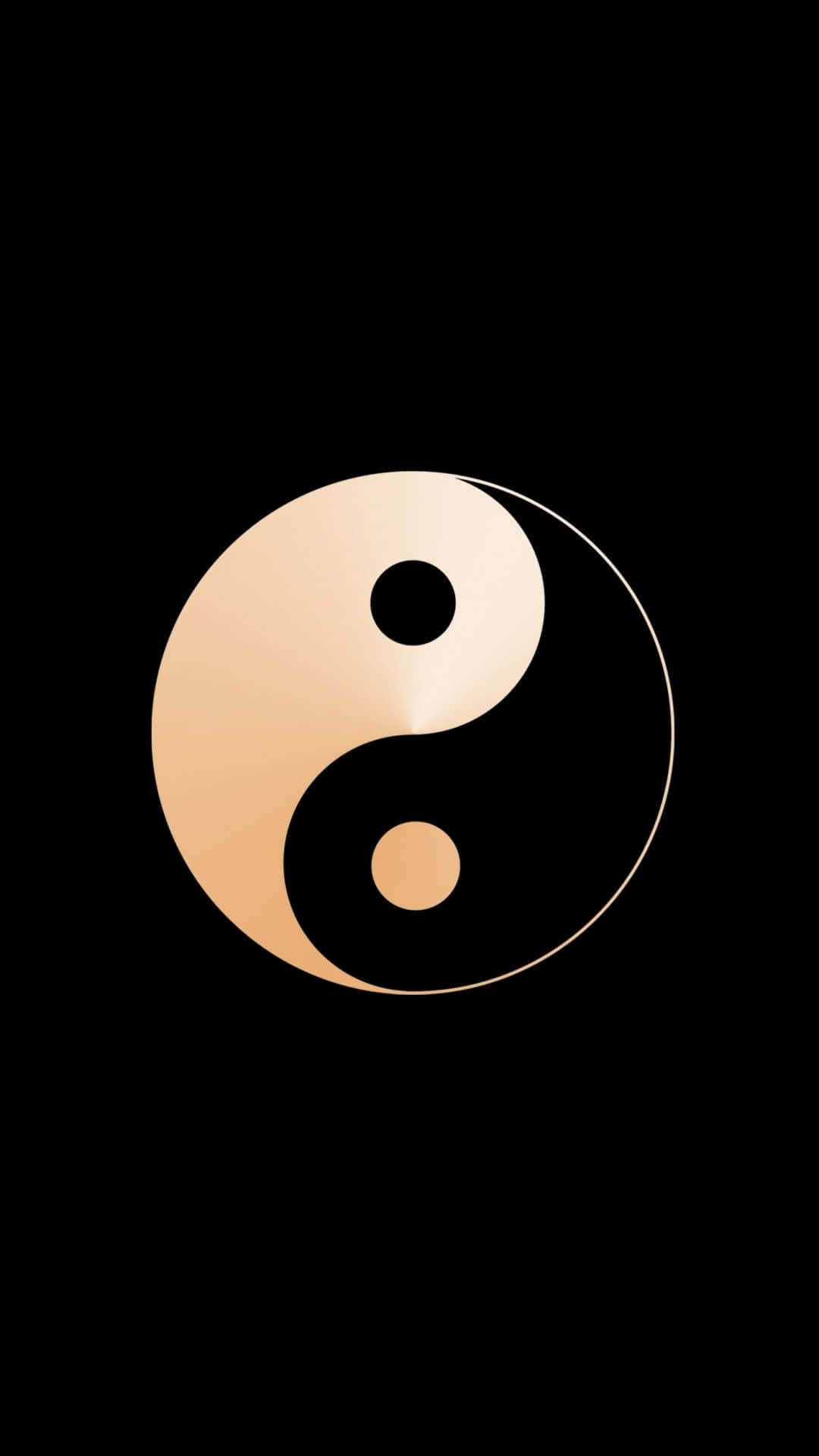 Yinyang, Simple Wallpaper, 1080x1920 Full HD Phone