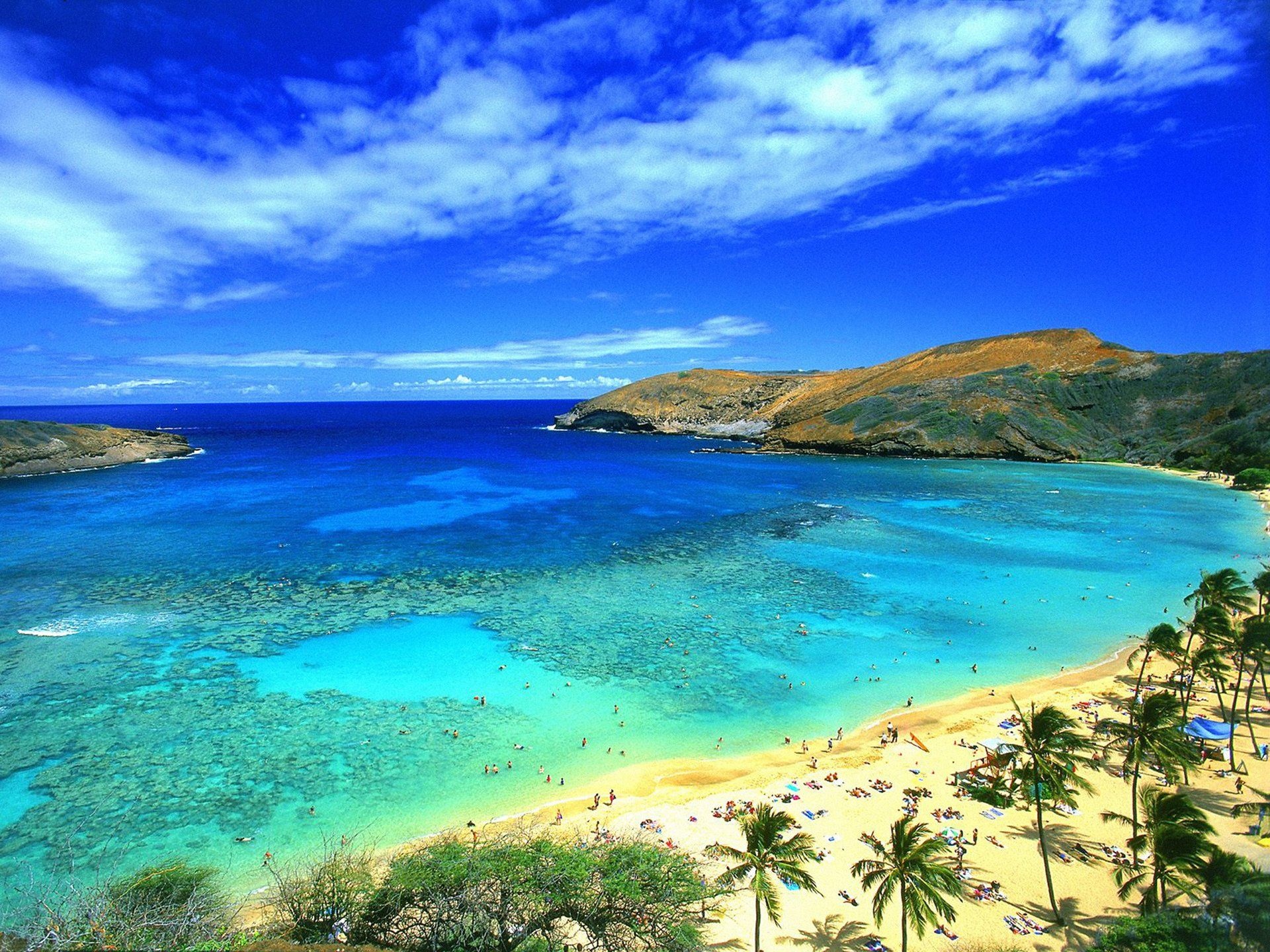 Hanauma Bay, Hawaiian Beaches Wallpaper, 1920x1440 HD Desktop