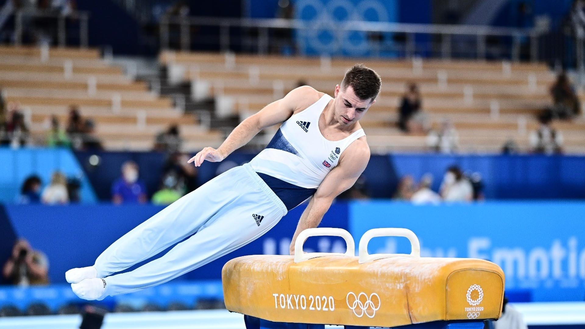 Max Whitlock, Olympic gold, Tokyo, Pommel horse, 1920x1080 Full HD Desktop