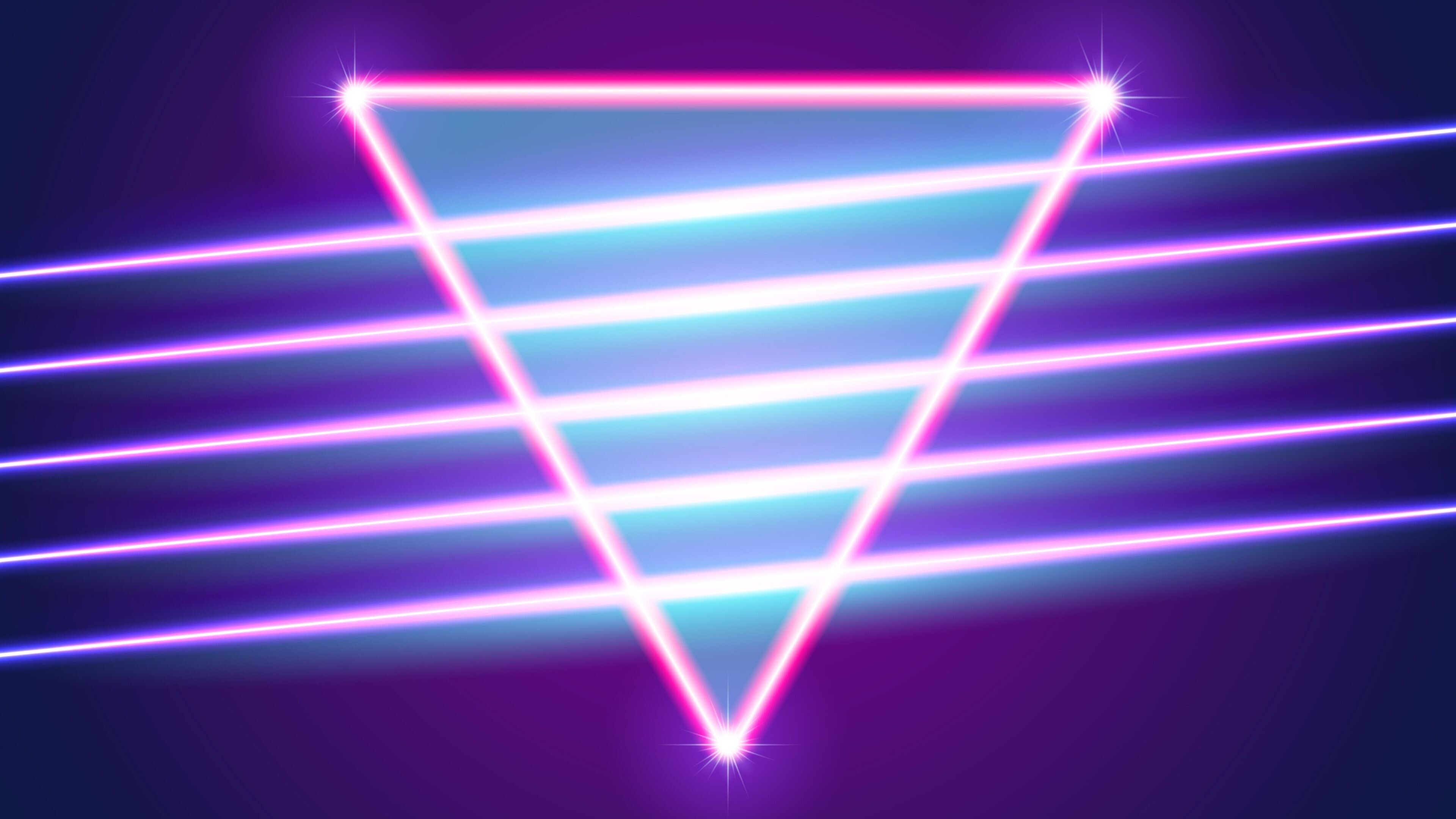 Neon art, Vibrant colors, Eye-catching design, Futuristic style, 3840x2160 4K Desktop