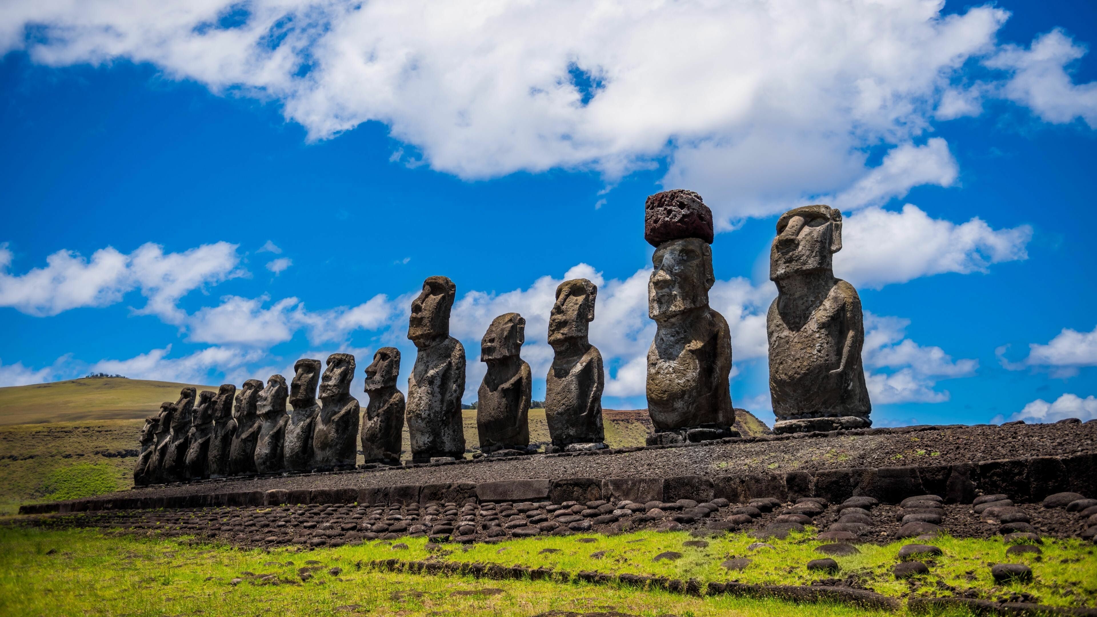 Moai wallpapers, Beautiful backgrounds, 3840x2160 4K Desktop