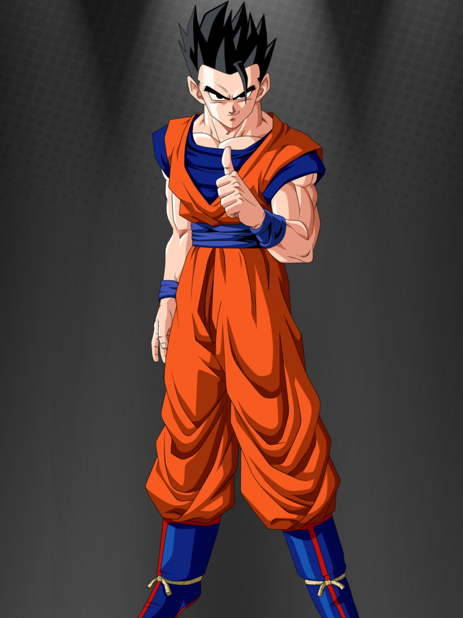 Gohan, Anime protagonist, Dragon Ball Z, Majin Boo, 1540x2050 HD Phone