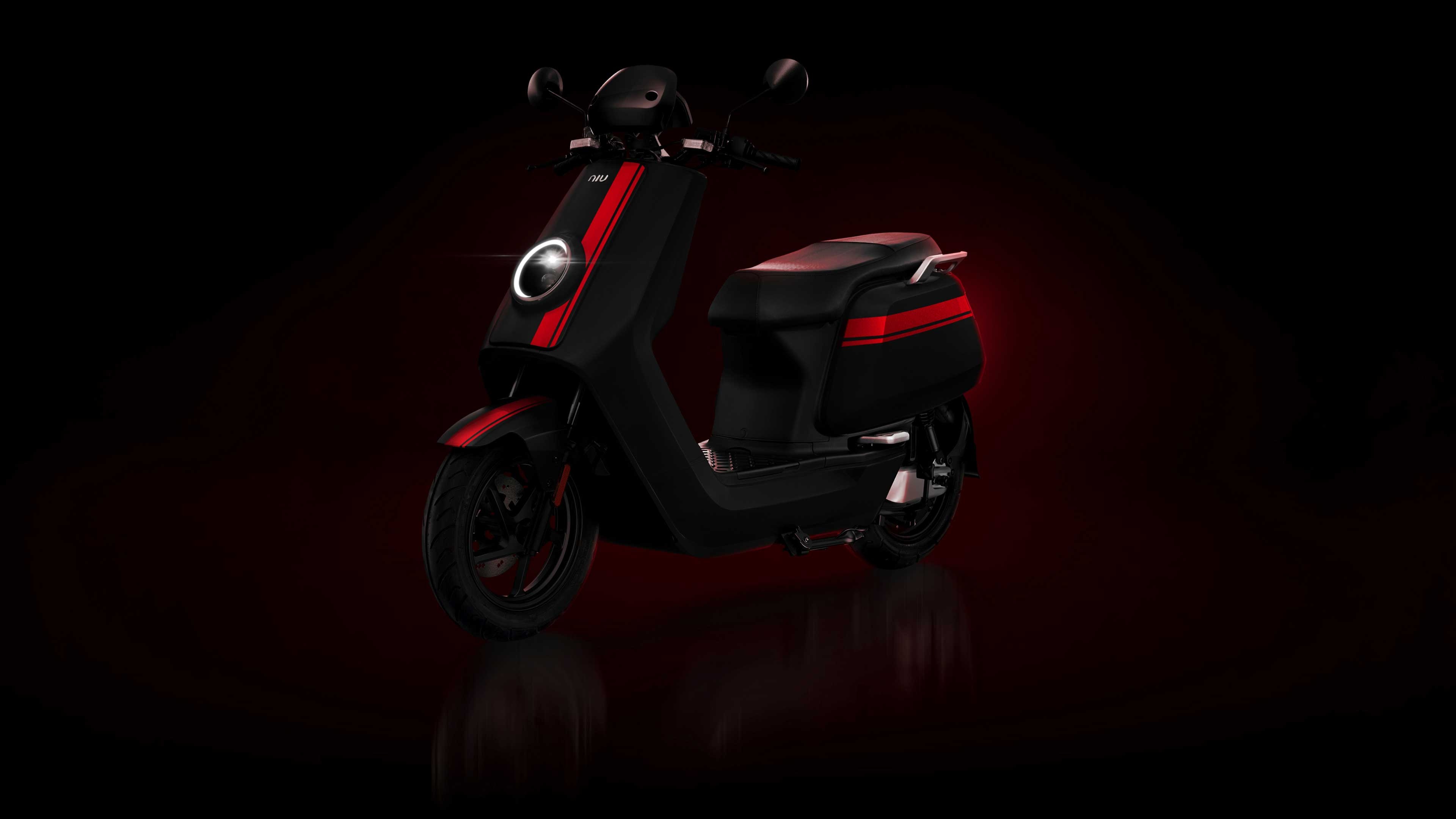 Scooter, NIU NQI GTS, Premium electric scooter, Perfect for city tours, 3840x2160 4K Desktop