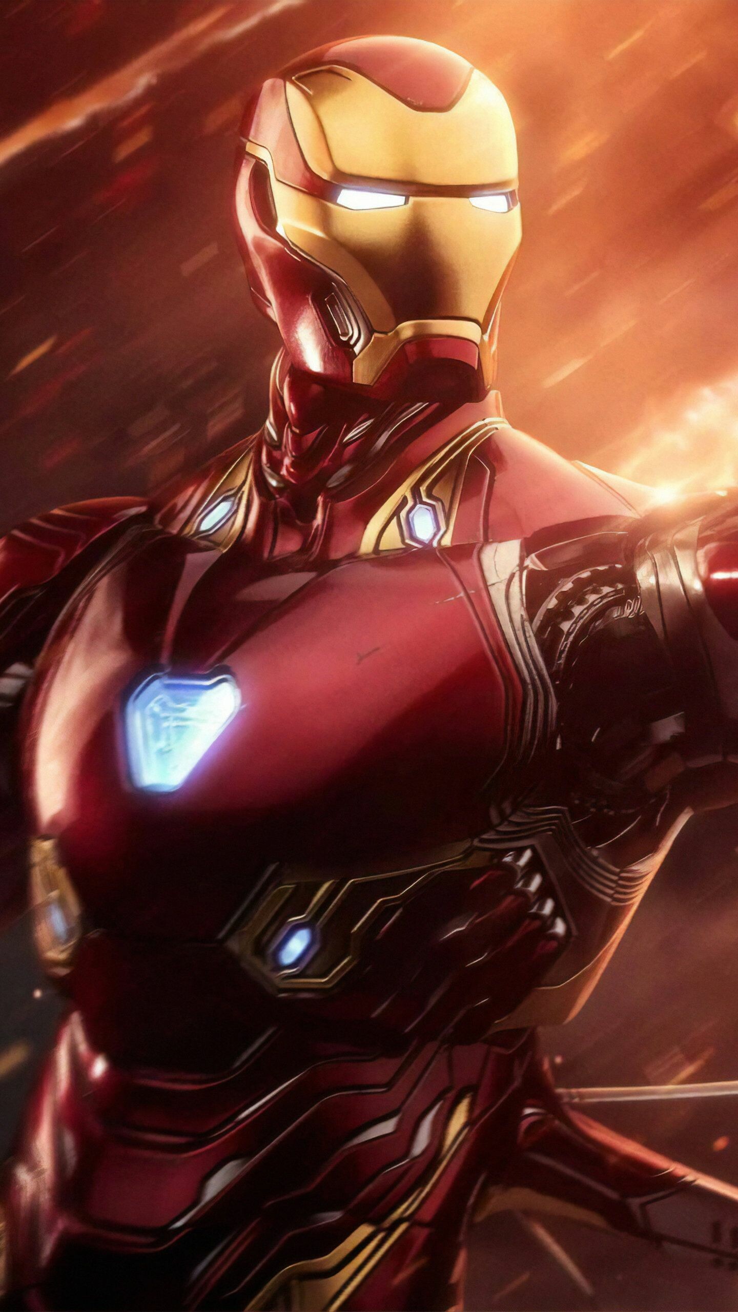 Iron Man 2019, Superhero wallpaper, Powerful suit, Marvel comics, 1440x2560 HD Phone