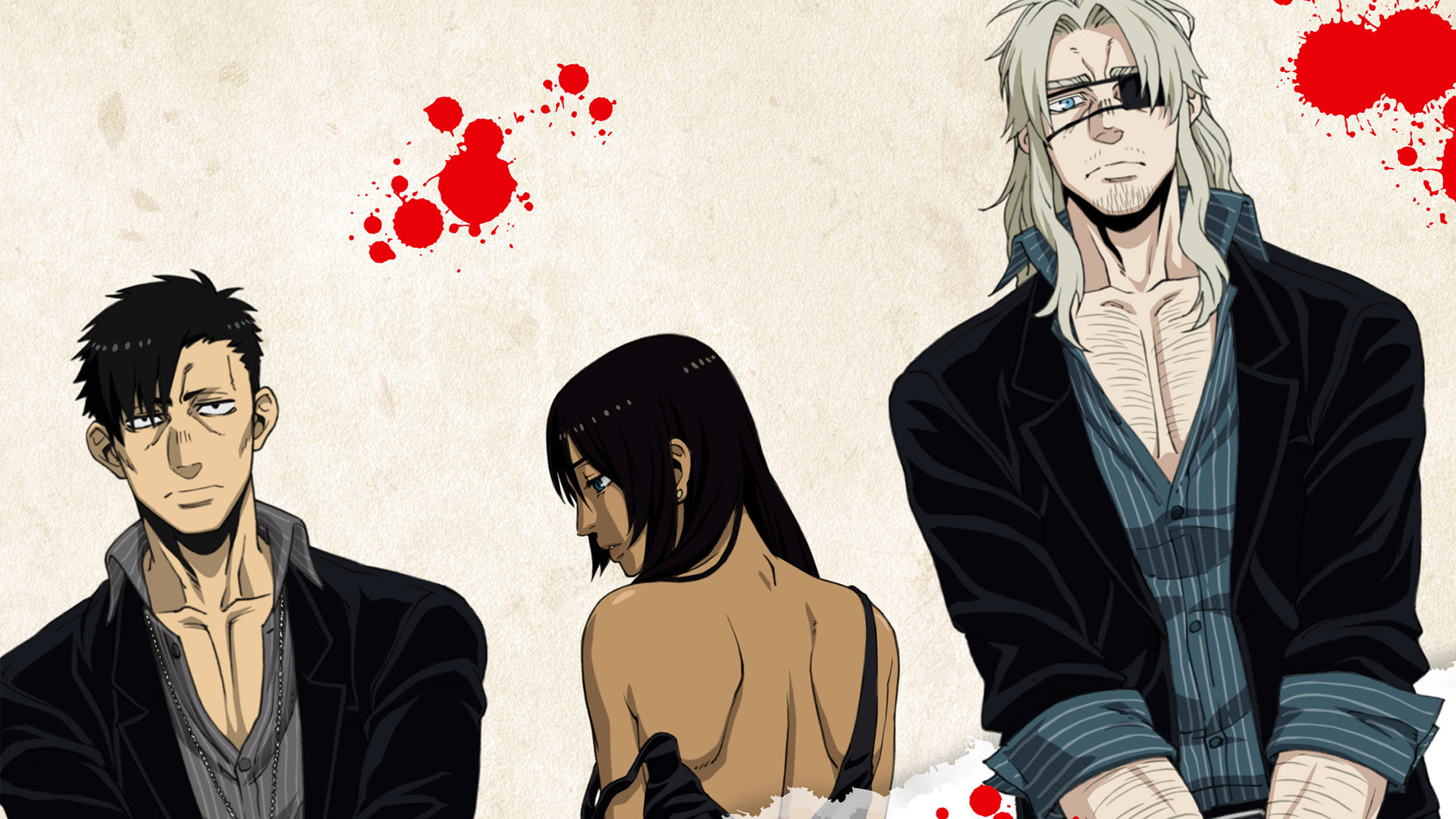 Anime Gangsta wallpaper, High definition, Artistic presentation, 1920x1080 Full HD Desktop