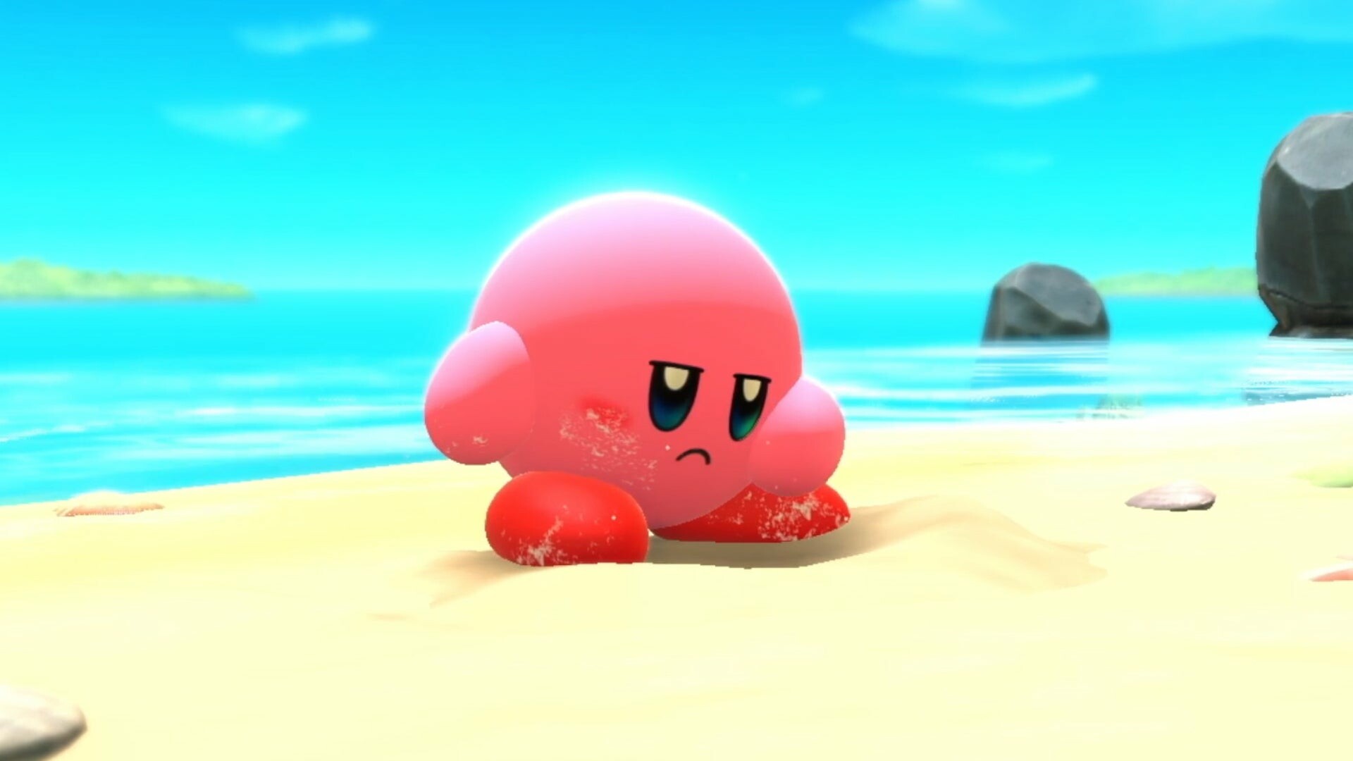 Kirby and the Forgotten Land, Announcement trailer, Exciting news, Kirby's new adventure, 1920x1080 Full HD Desktop