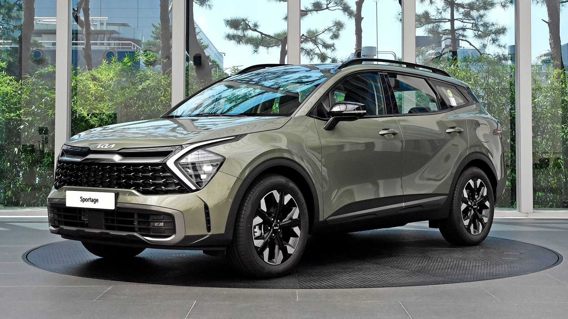 Kia Sportage, Wild styling, First real photos, 2022 model, 1920x1080 Full HD Desktop