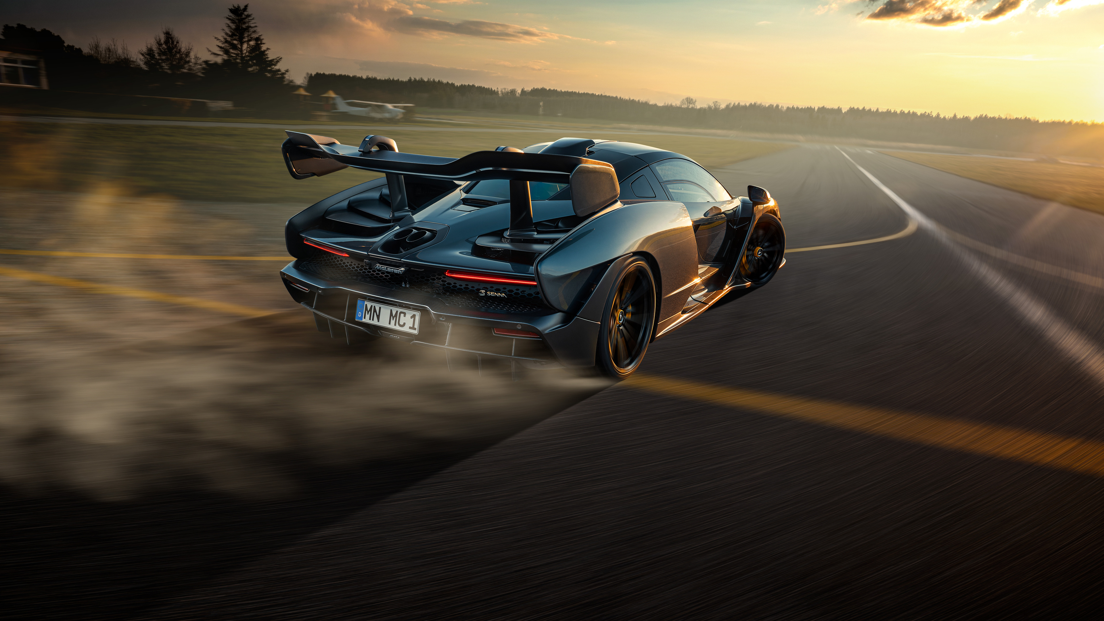 McLaren Senna, 2020 drifting, 4K HD wallpapers, Images, 3840x2160 4K Desktop