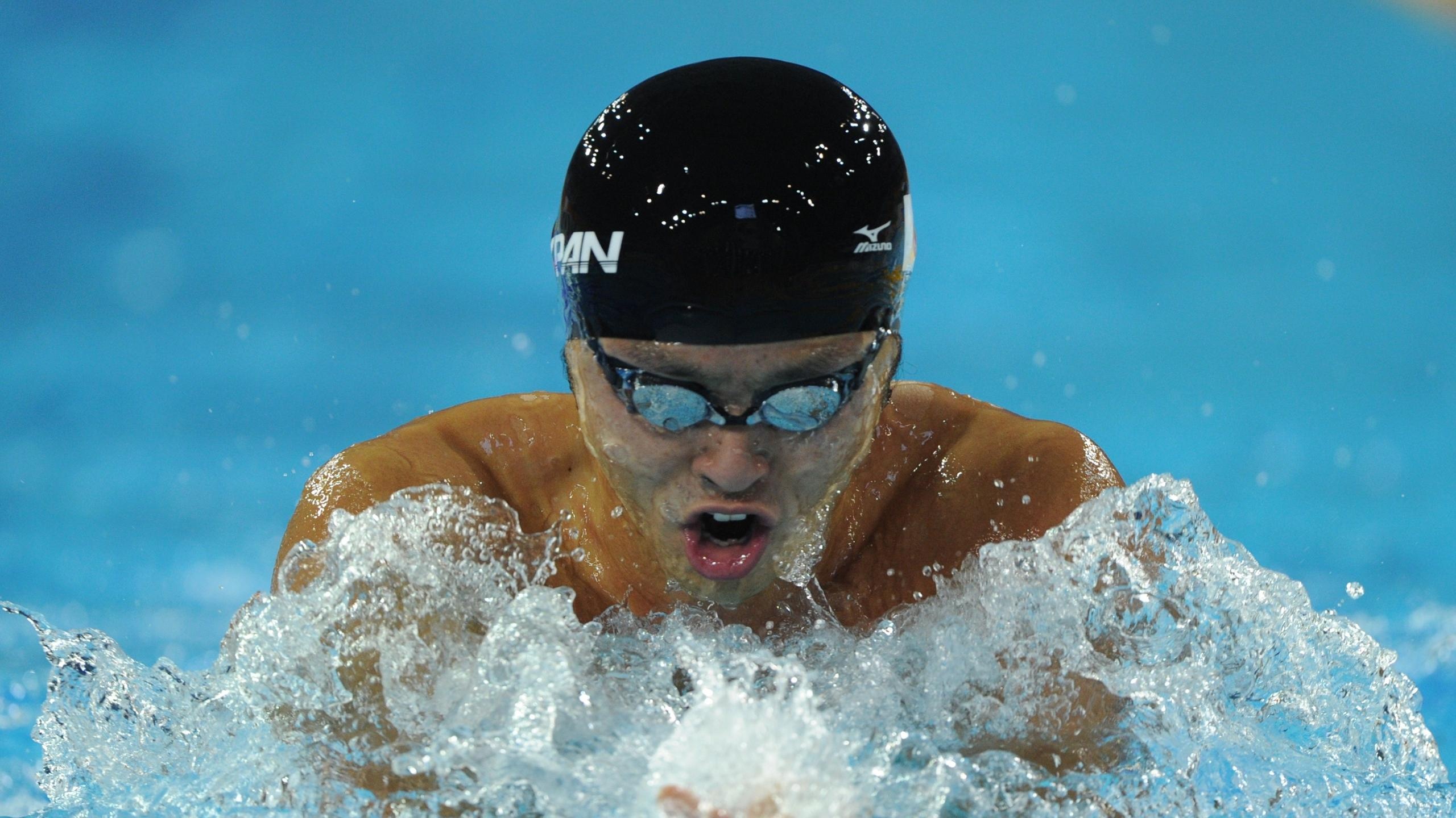 Breaststroke, kitajima flops, china eurosport, 2560x1440 HD Desktop